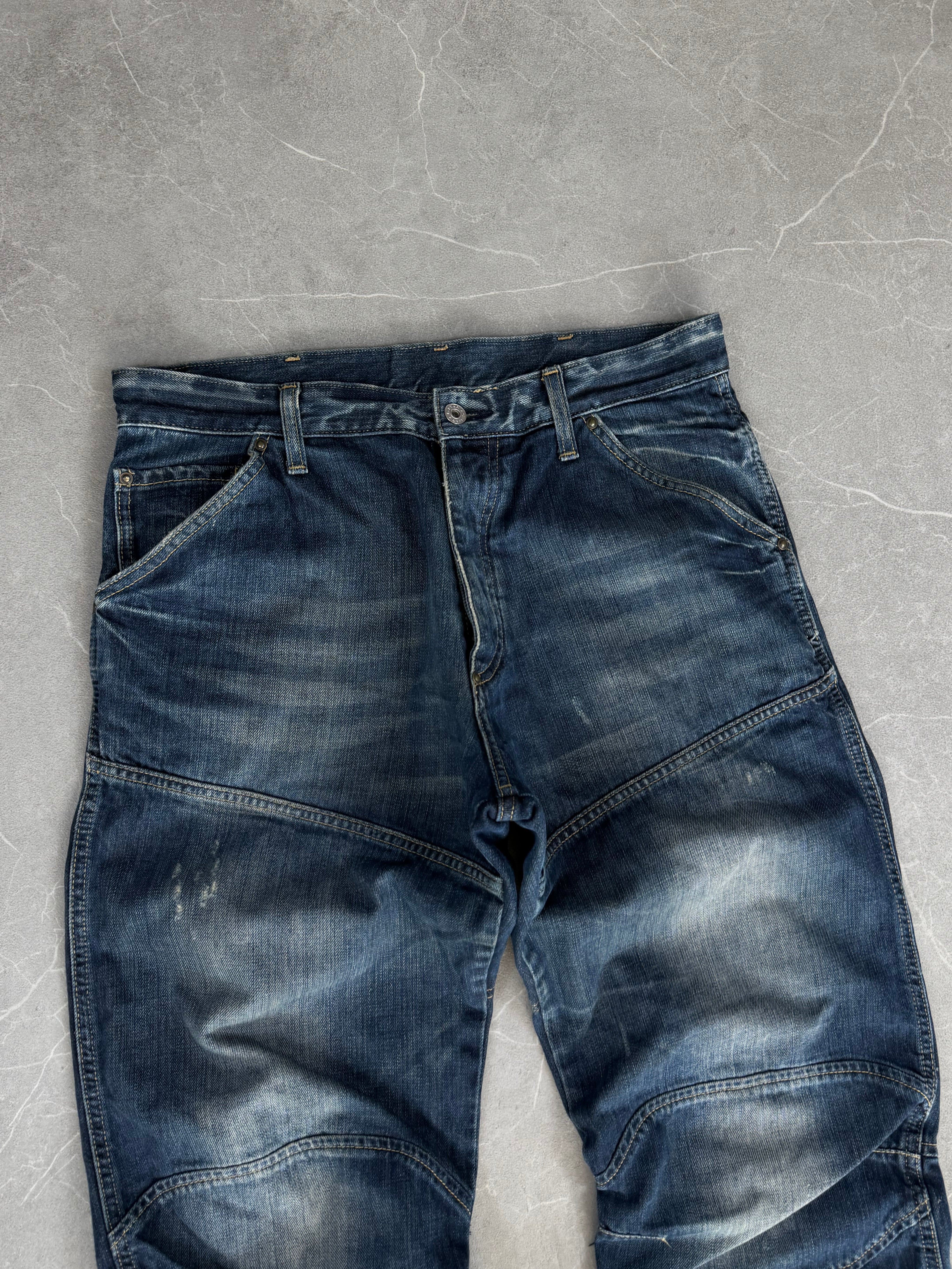 Gstar Big Logo vintage elwood Bootcut Jeans (M)