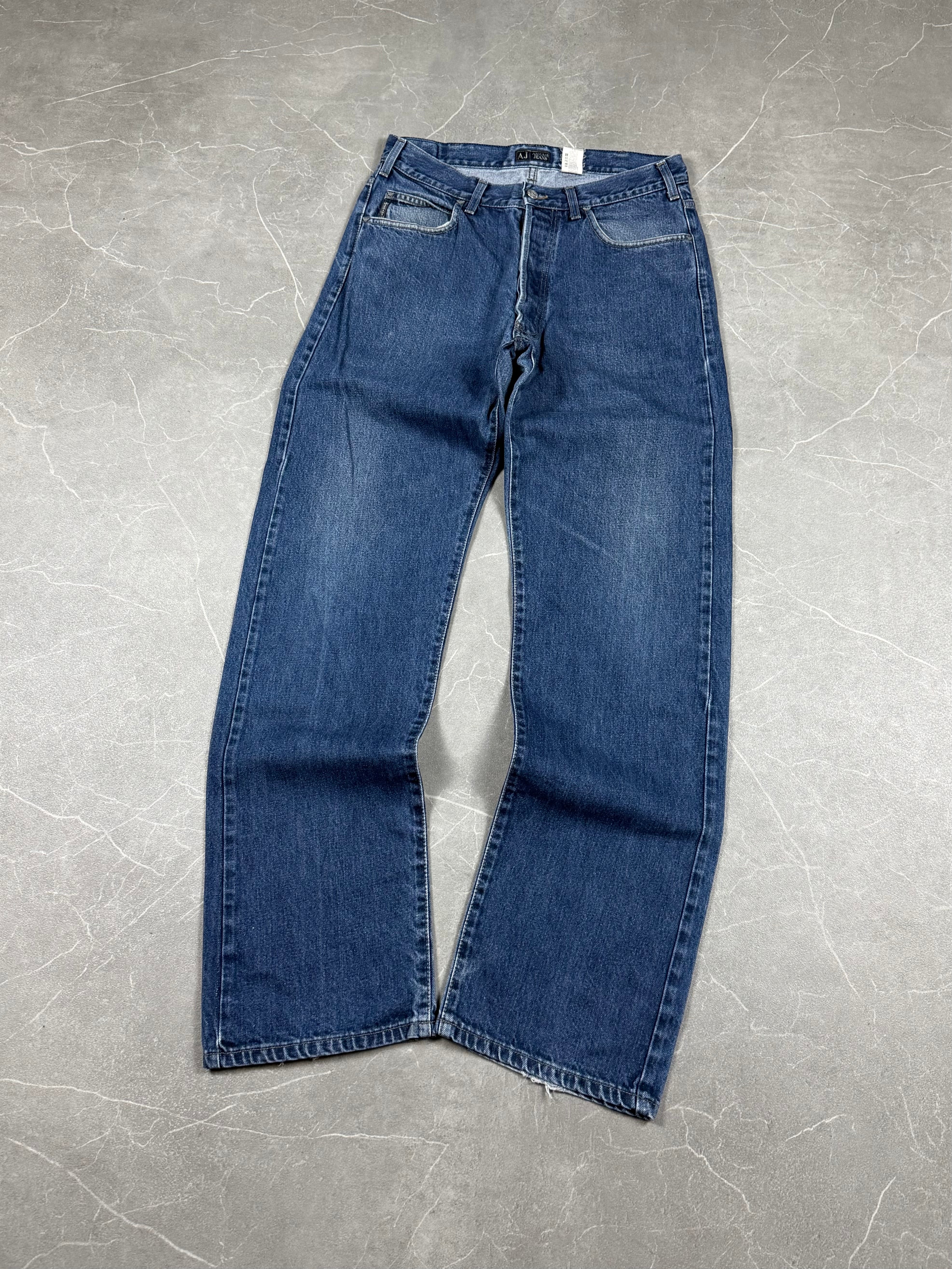 Armani Vintage Straight Jeans (M-L)