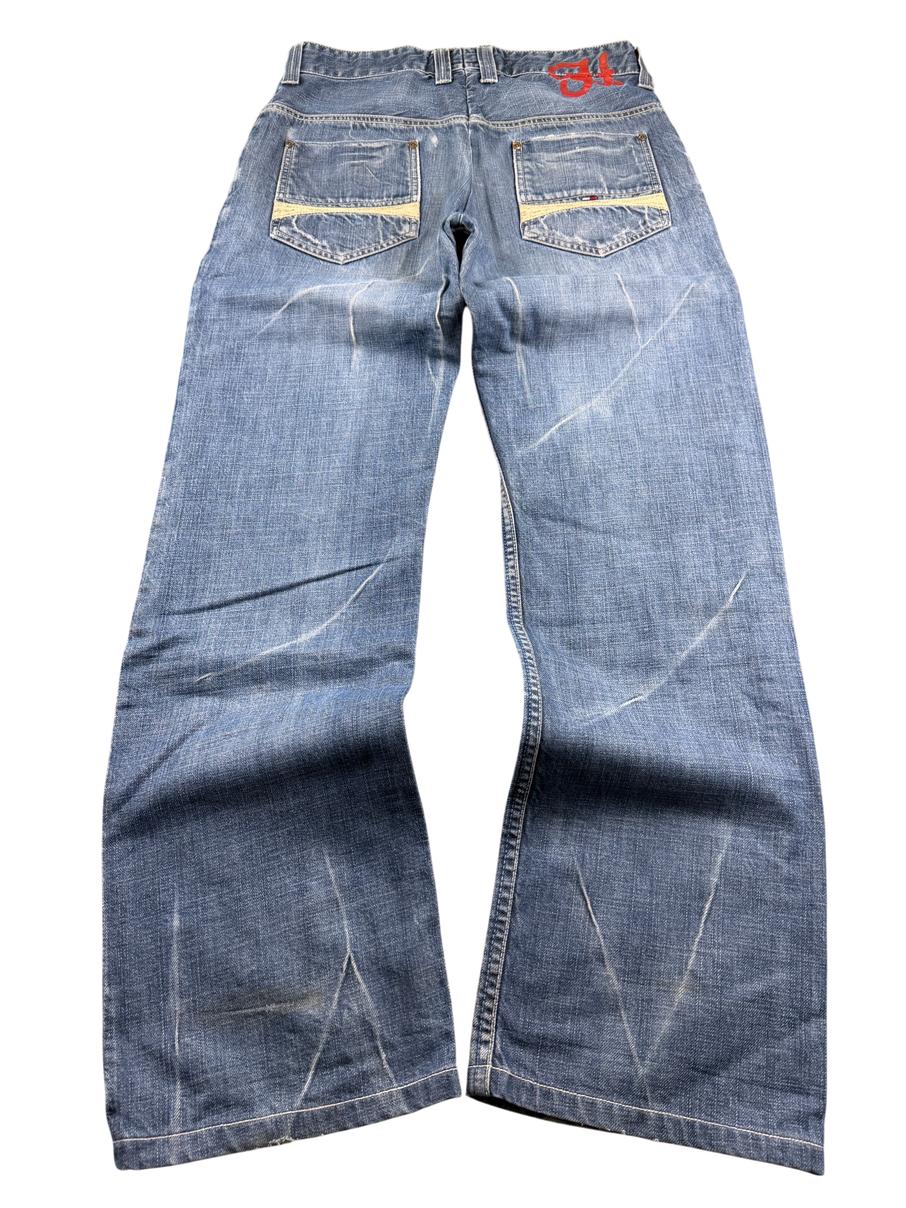 Vintage washed Bootcut Jeans *Hilfiger (S)