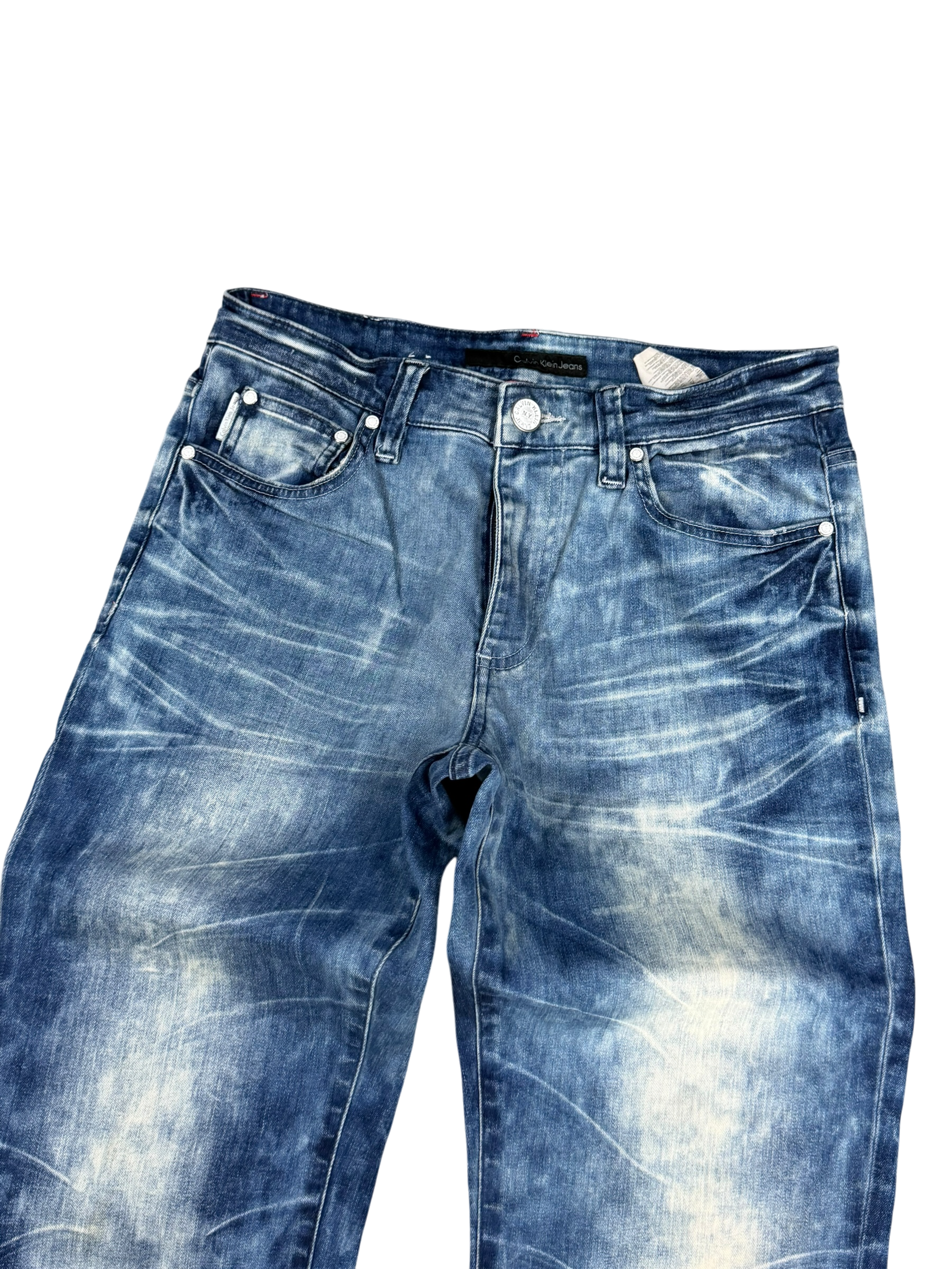Crazy washed Straightfit Jeans (S)