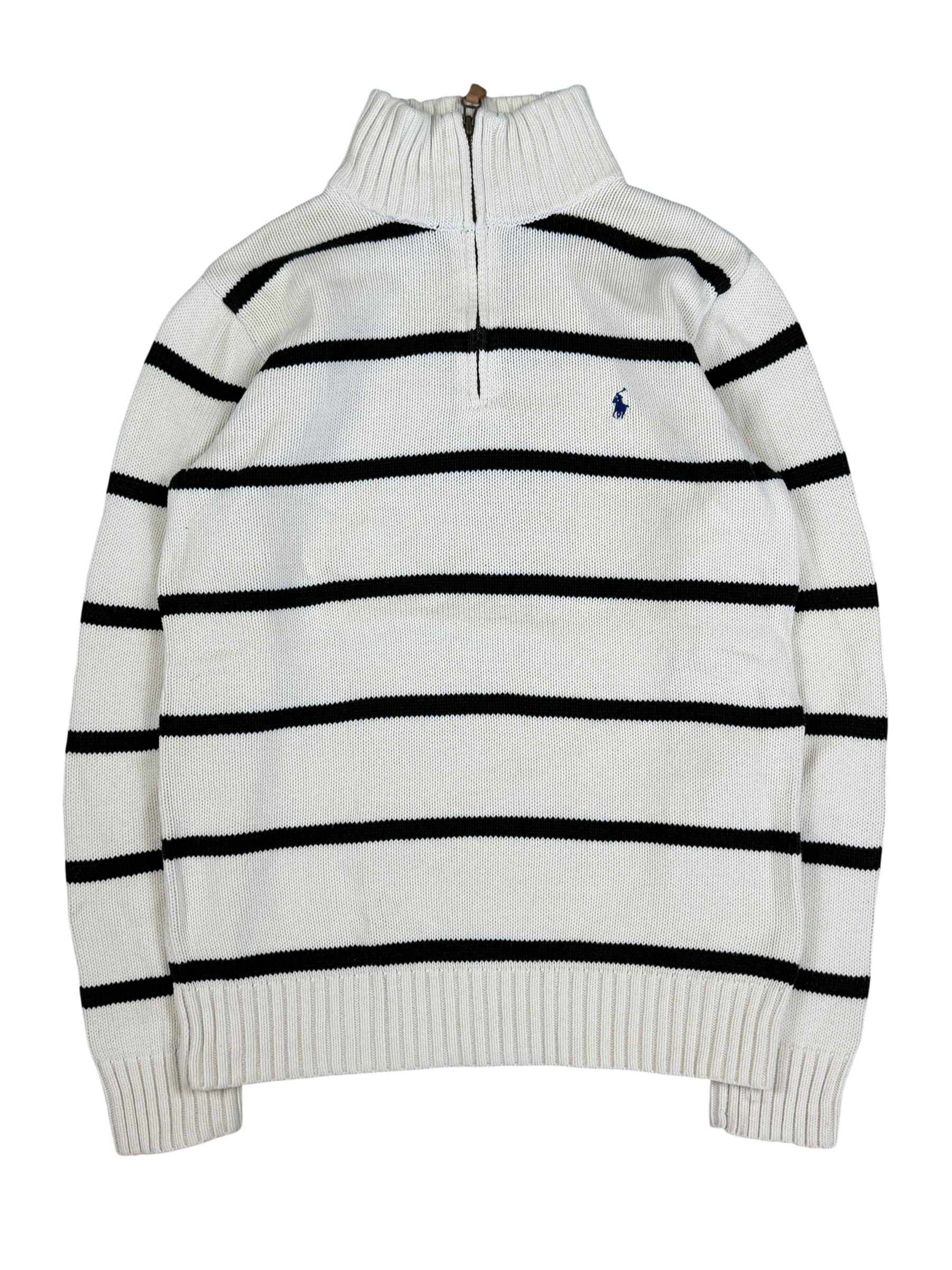 Ralph Lauren striped Quarter Zip (S)
