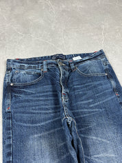 Vintage washed jeans