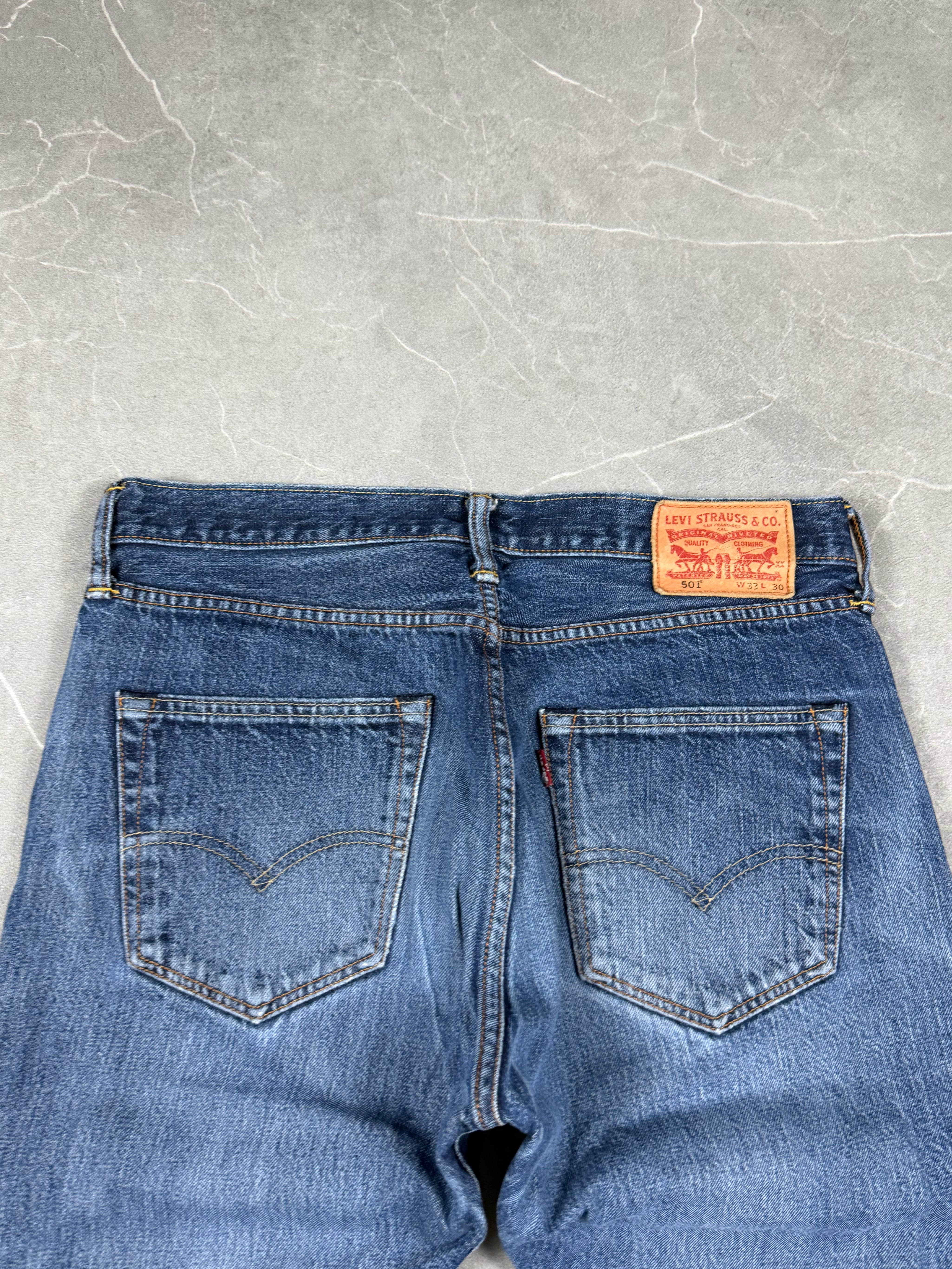 Levis 501 washed jeans (S)