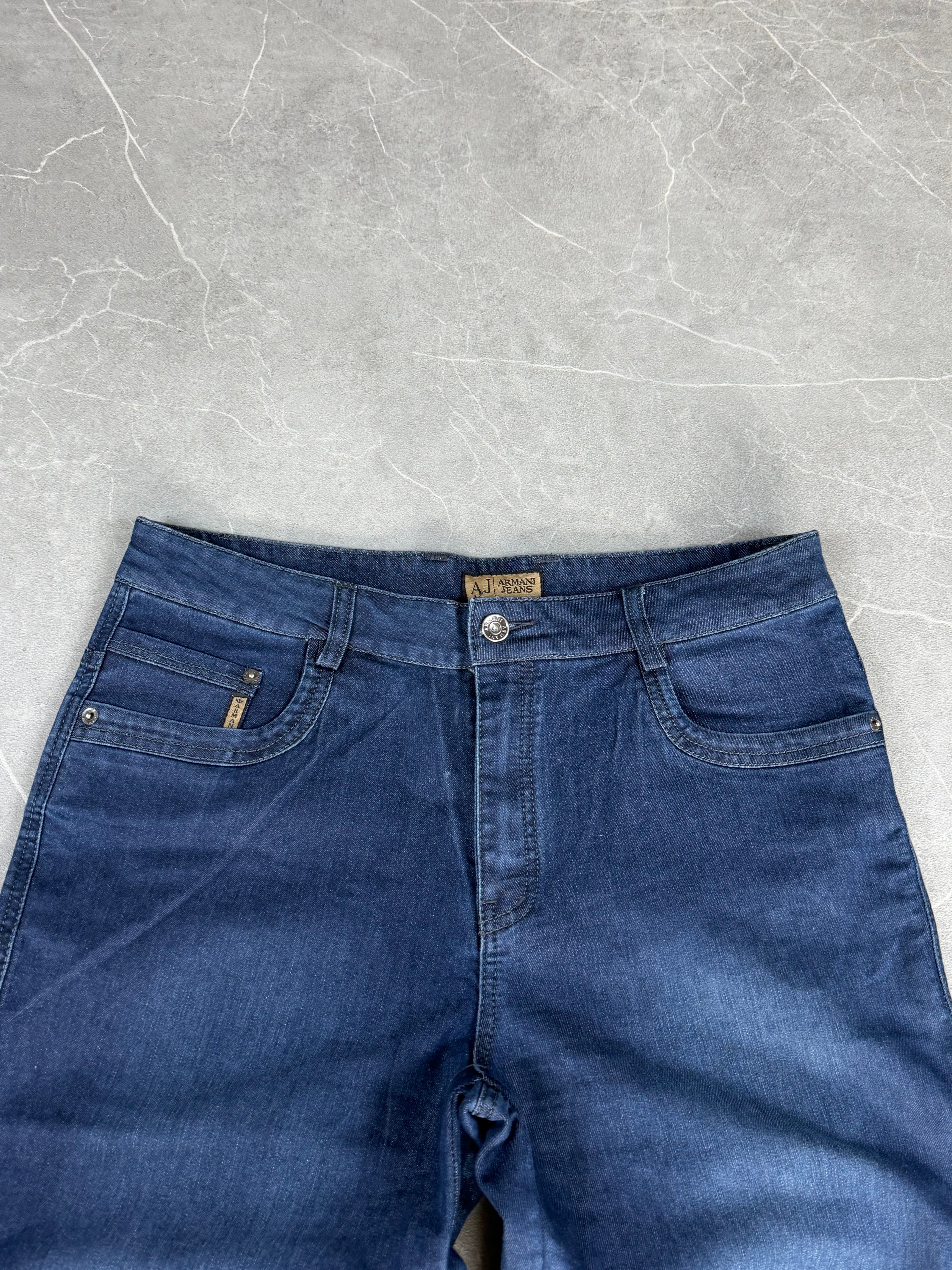 Armani Logo Straight Fit Jeans (M)