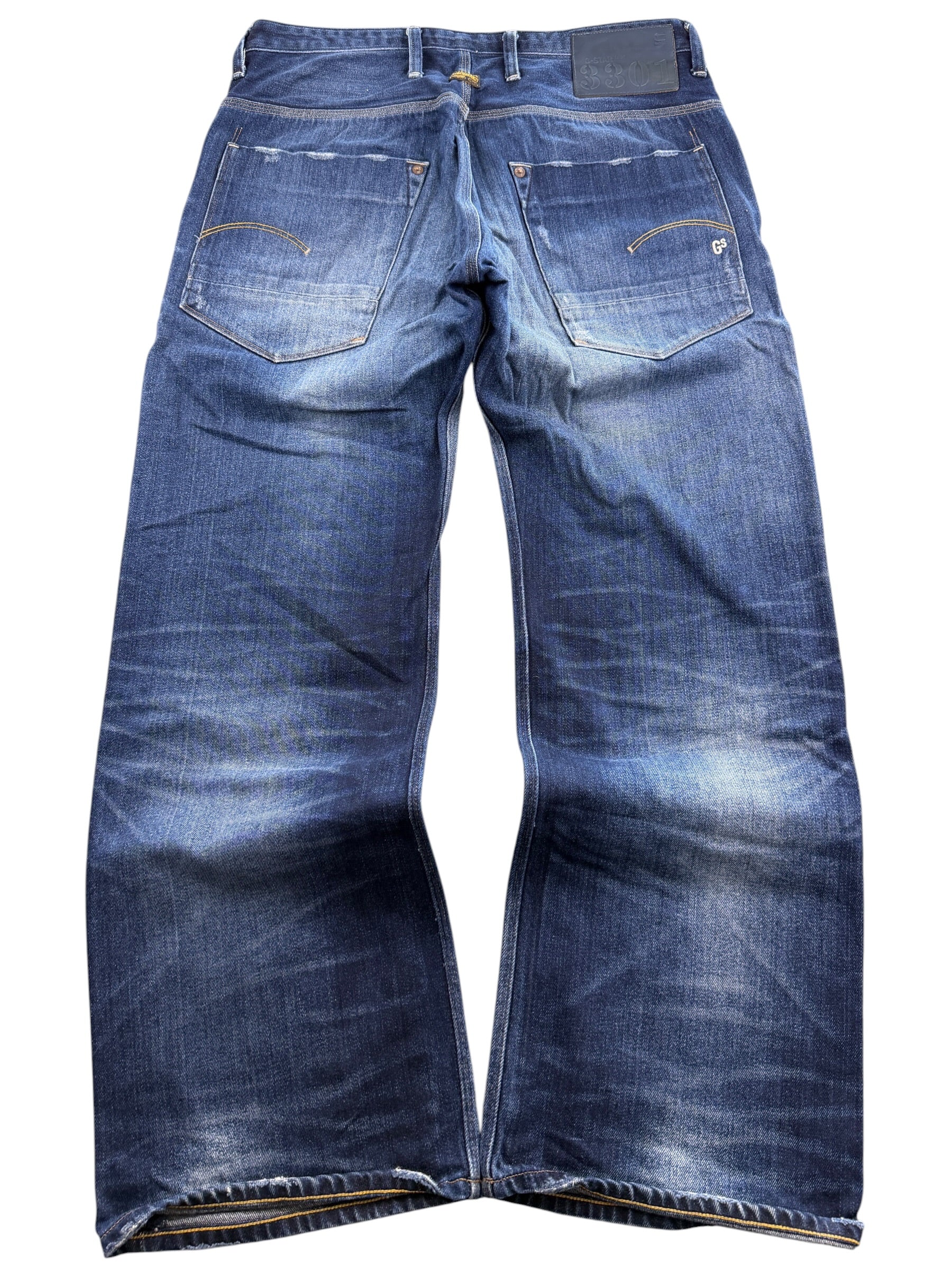 Gstar washed Baggy/Bootcut Jeans (M)
