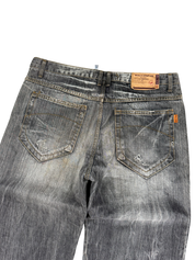 Crazy Washed Bootcut Jeans (XL)