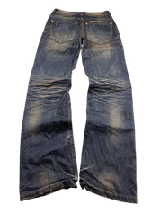 Crazy washed Bootcut Jeans (S)