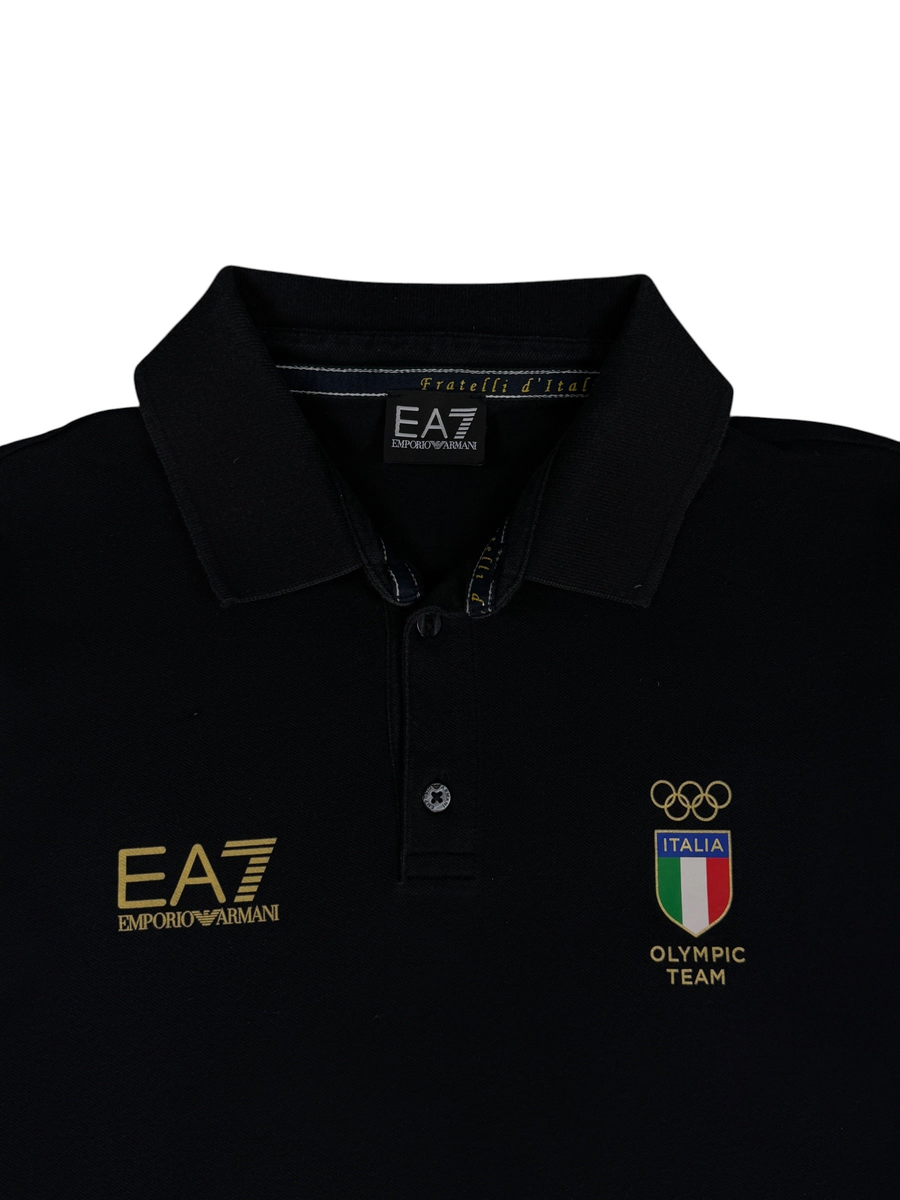 Armani EA7 Italia Longsleeve Poloshirt (M)