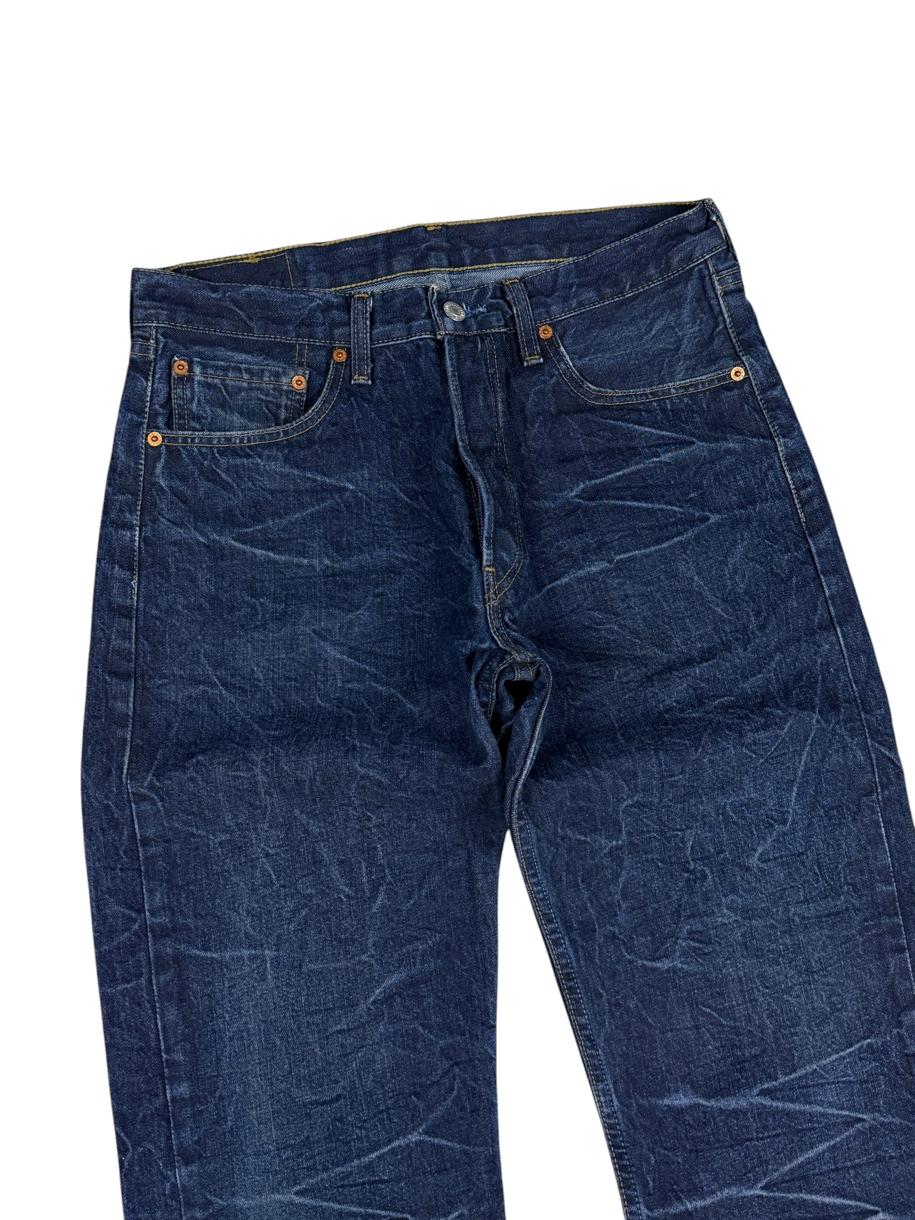 Levi's 501 Straight Washed Jeans (M-L)