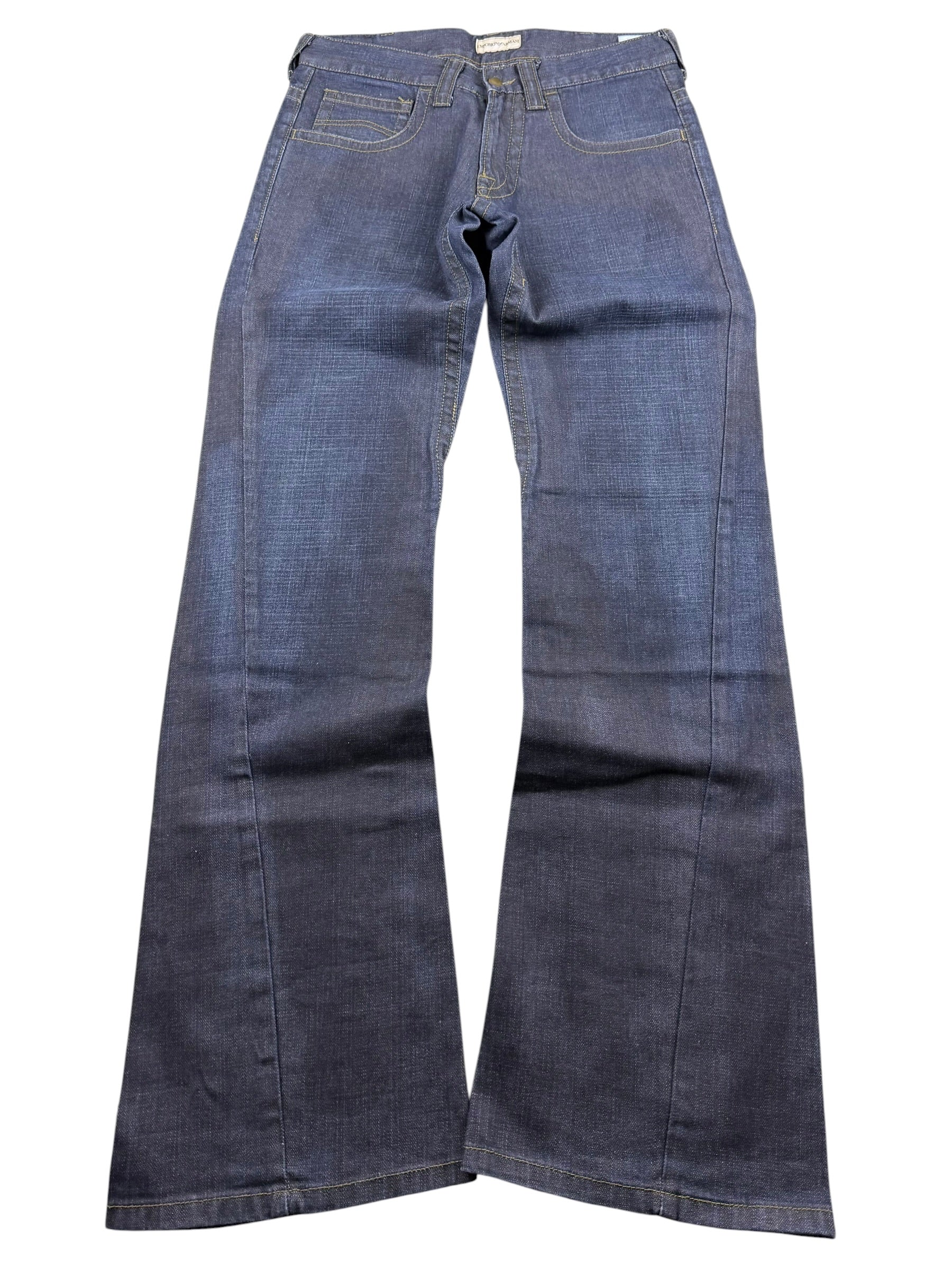 Armani Big Logo Bootcut Jeans (S)