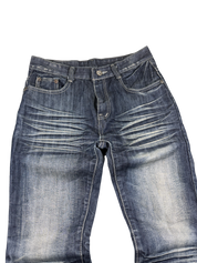 Crazy washed Straight Jeans (S)