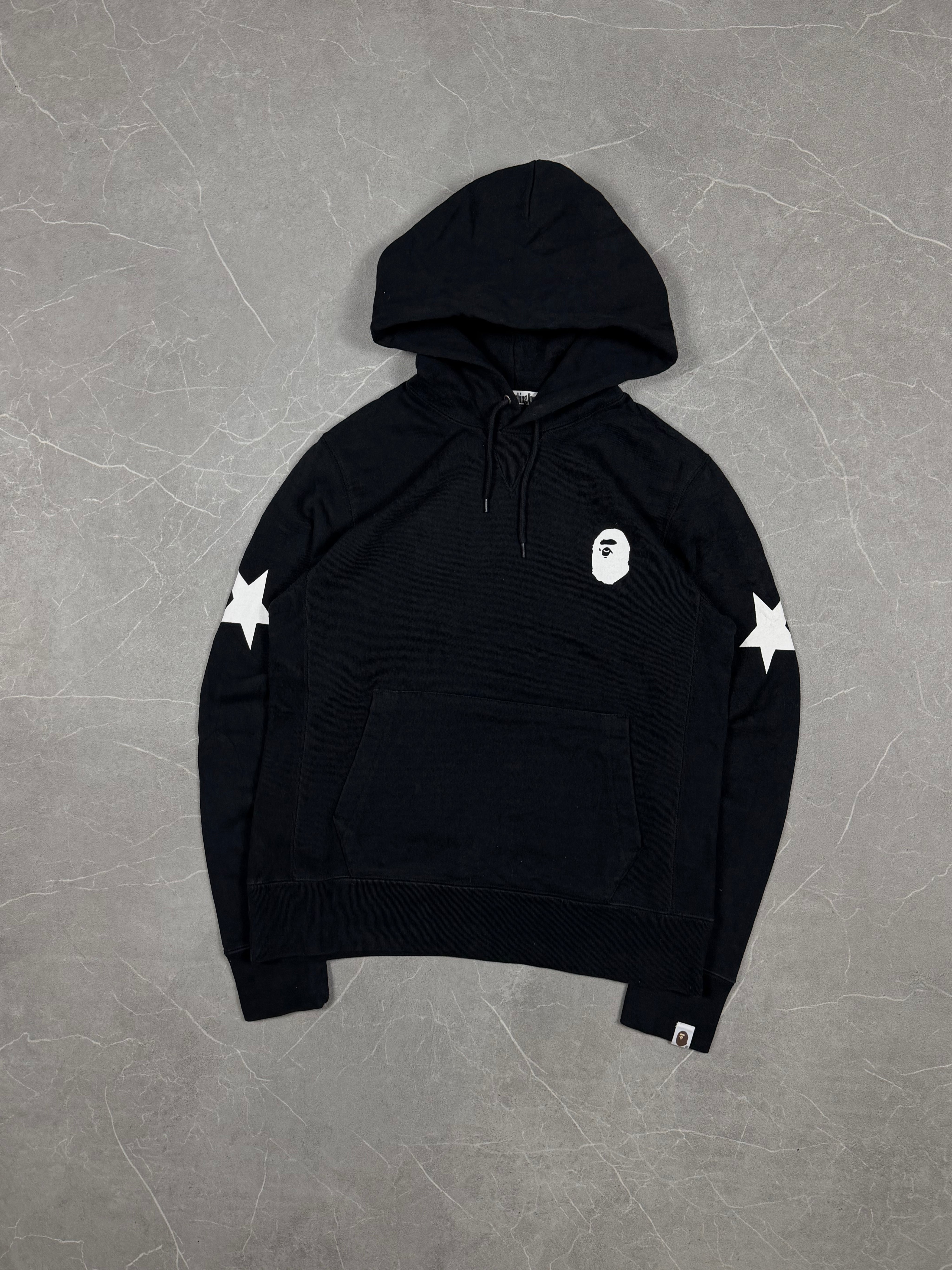 Bape Apehead Logo Backprint Hoodie (S)