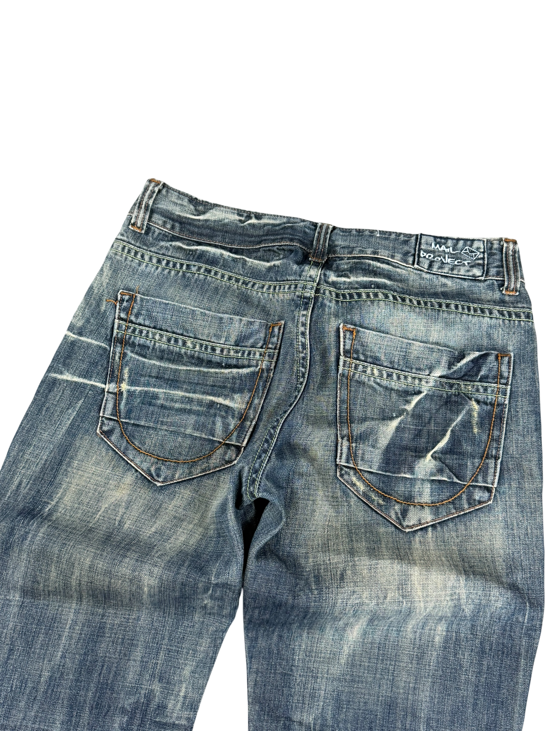 Washed Slim Jeans (S)