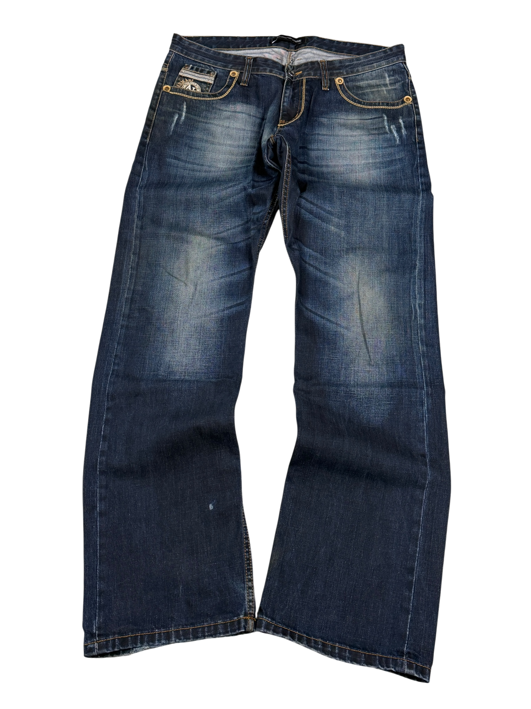 Armani vintage washed Bootcut Jeans (XL)