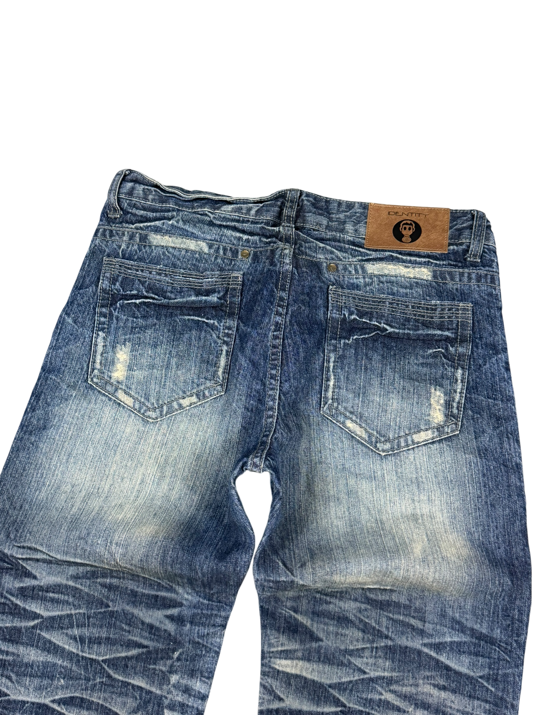 Washed Straight Fit Jeans (S)