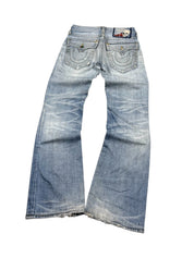 True Religion washed Bootcut Jeans (S)