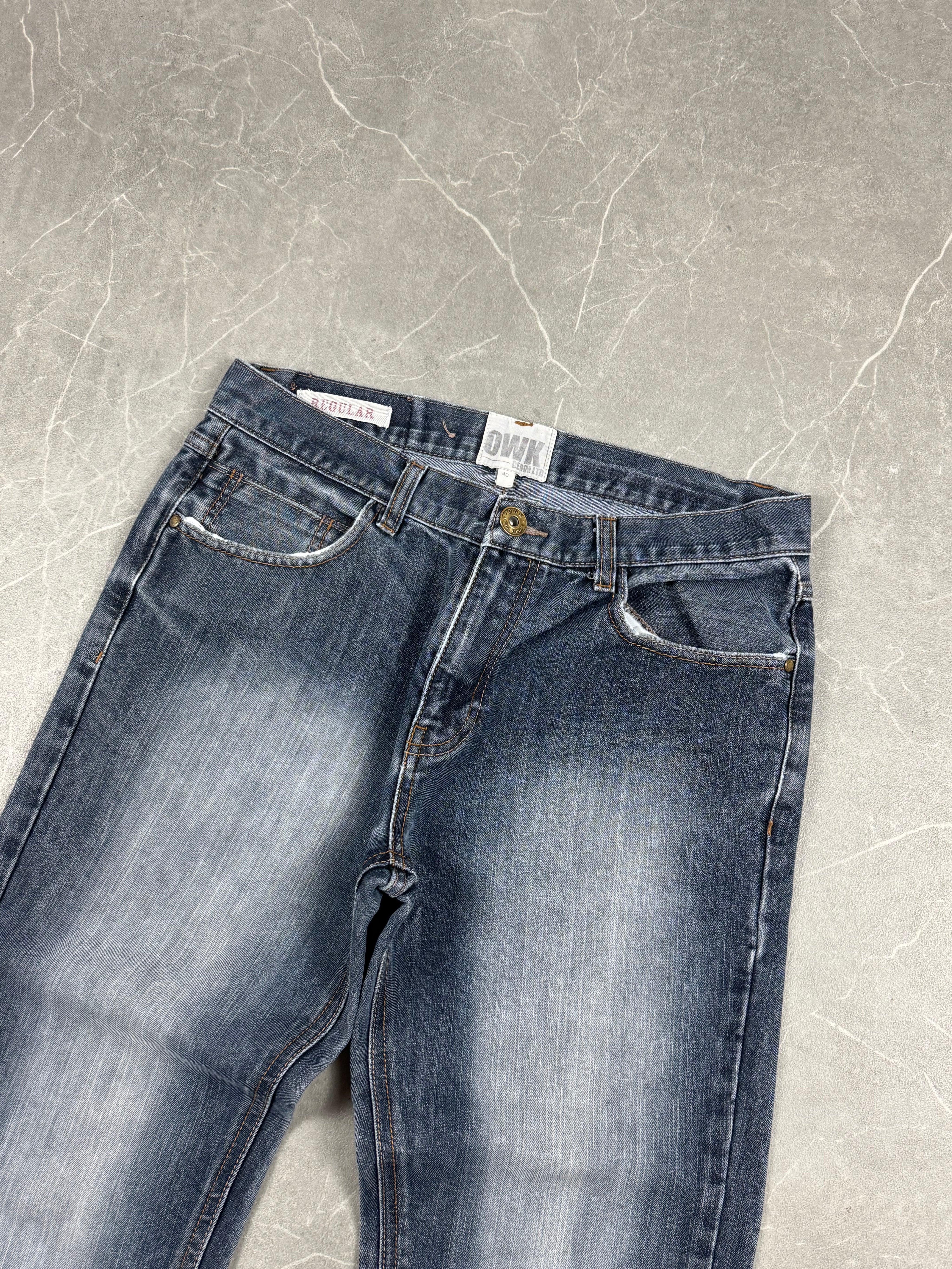 Vintage washed jeans (S)