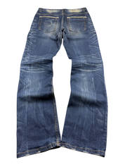 Crazy washed Straight Jeans (L)