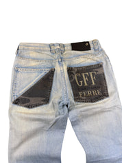 Ferre vintage Big Logo Straight Jeans (XS)