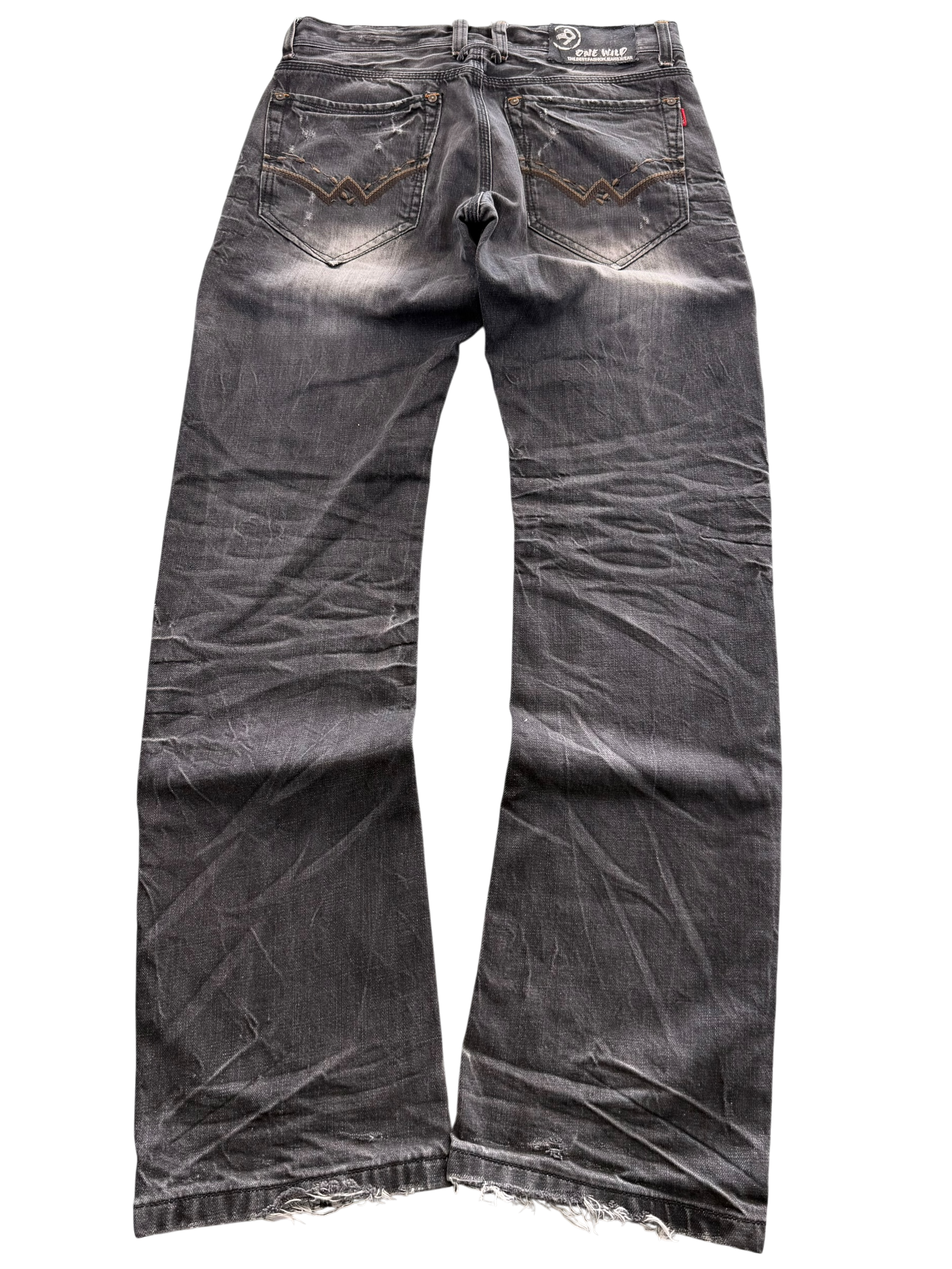 Ultra washed Straightfit Jeans (S)