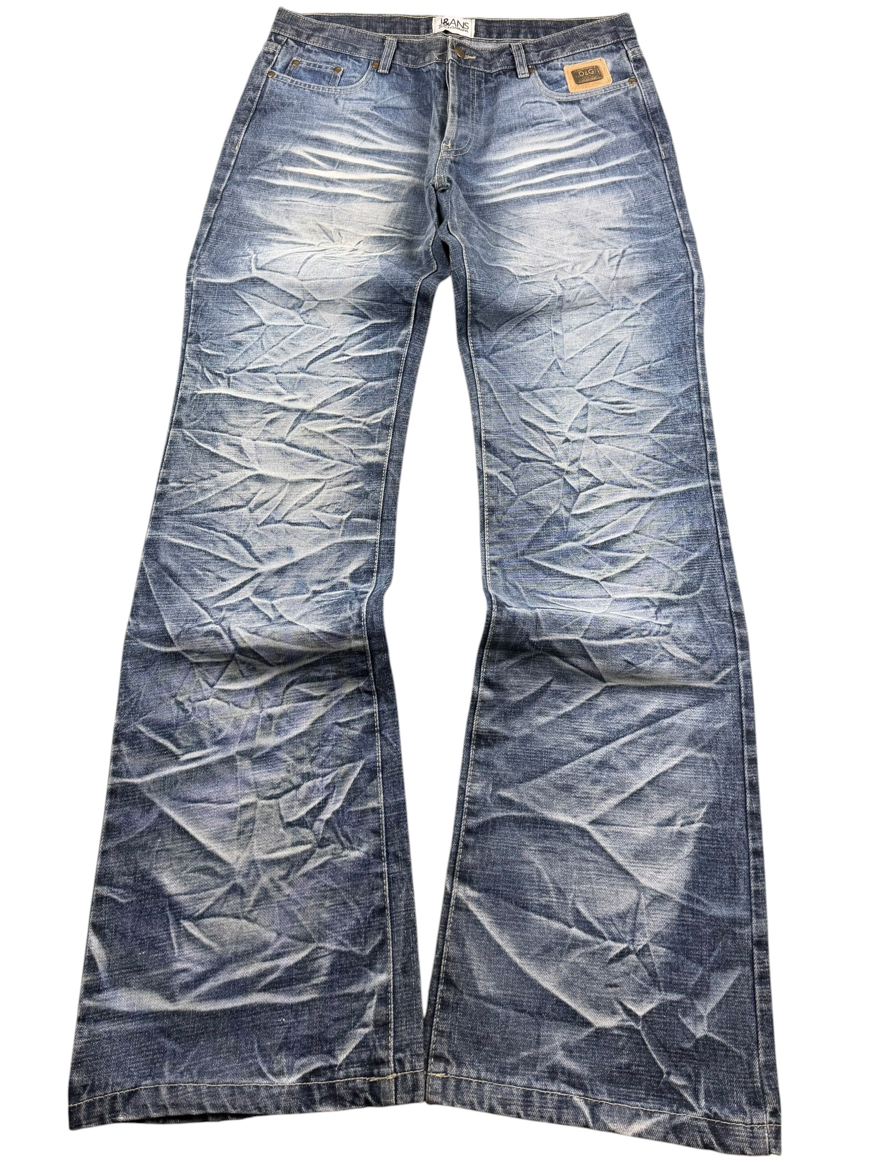 Ultra washed Dolce Gabbana Bootcut Jeans (S-M)