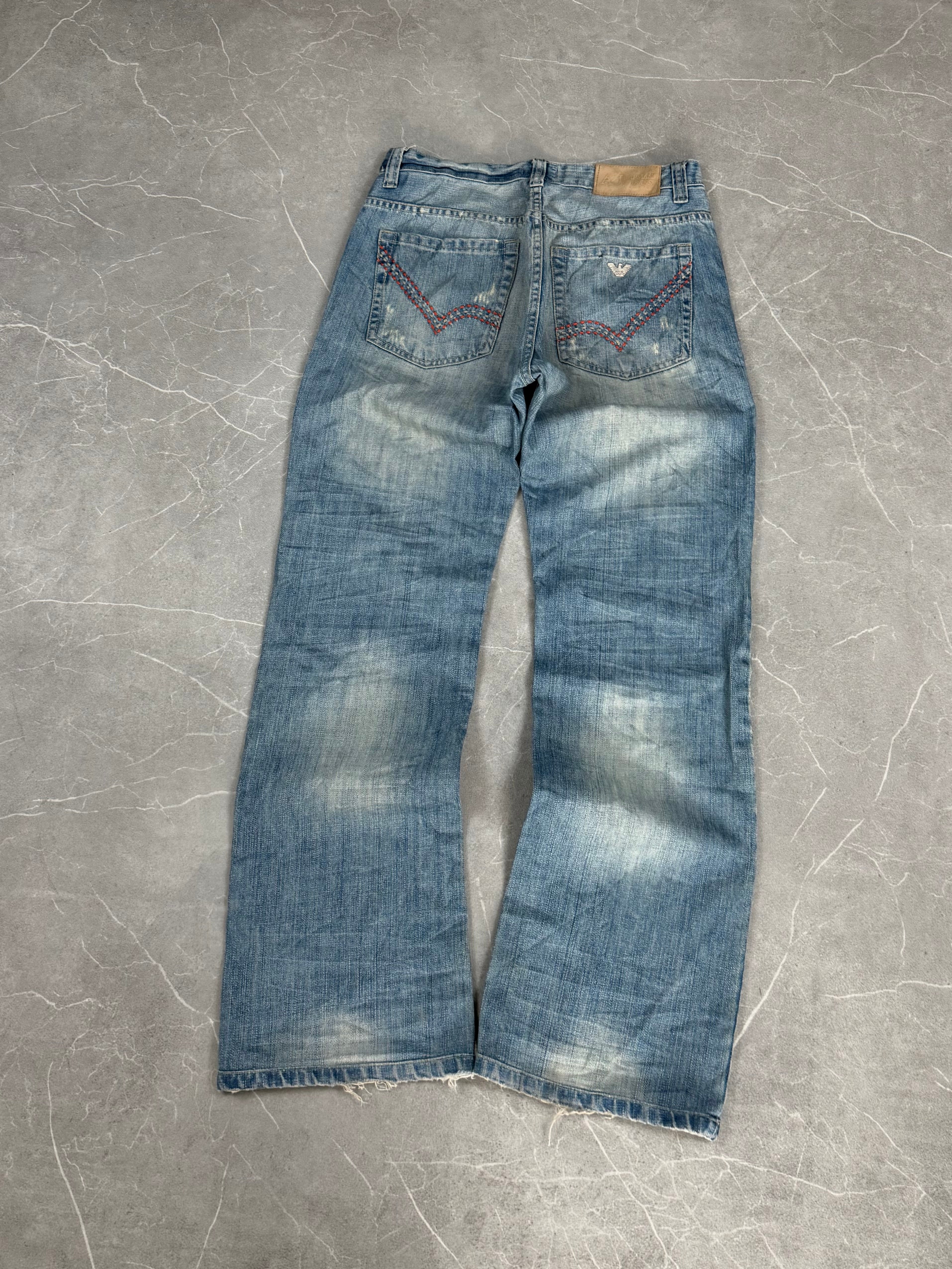 Armani vintage washed Bootcut Jeans (XS)
