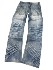 Ultra Washed Bootcut Jeans (XS-S)