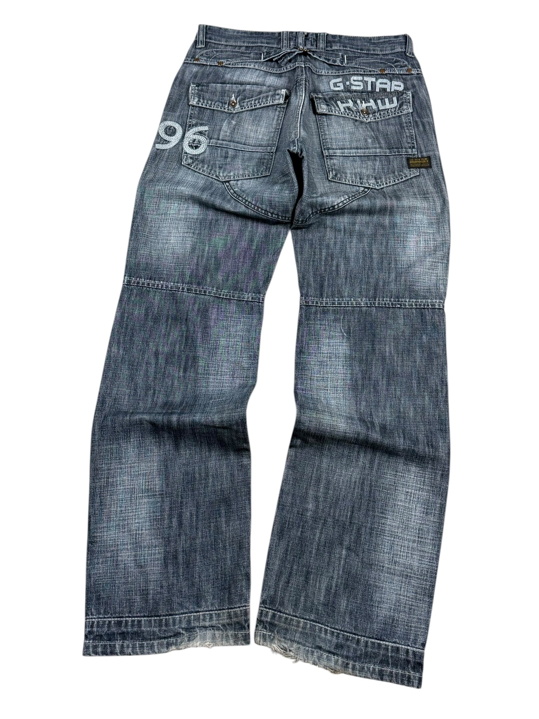Gstar Vintage Elwood Straight Jeans (S)