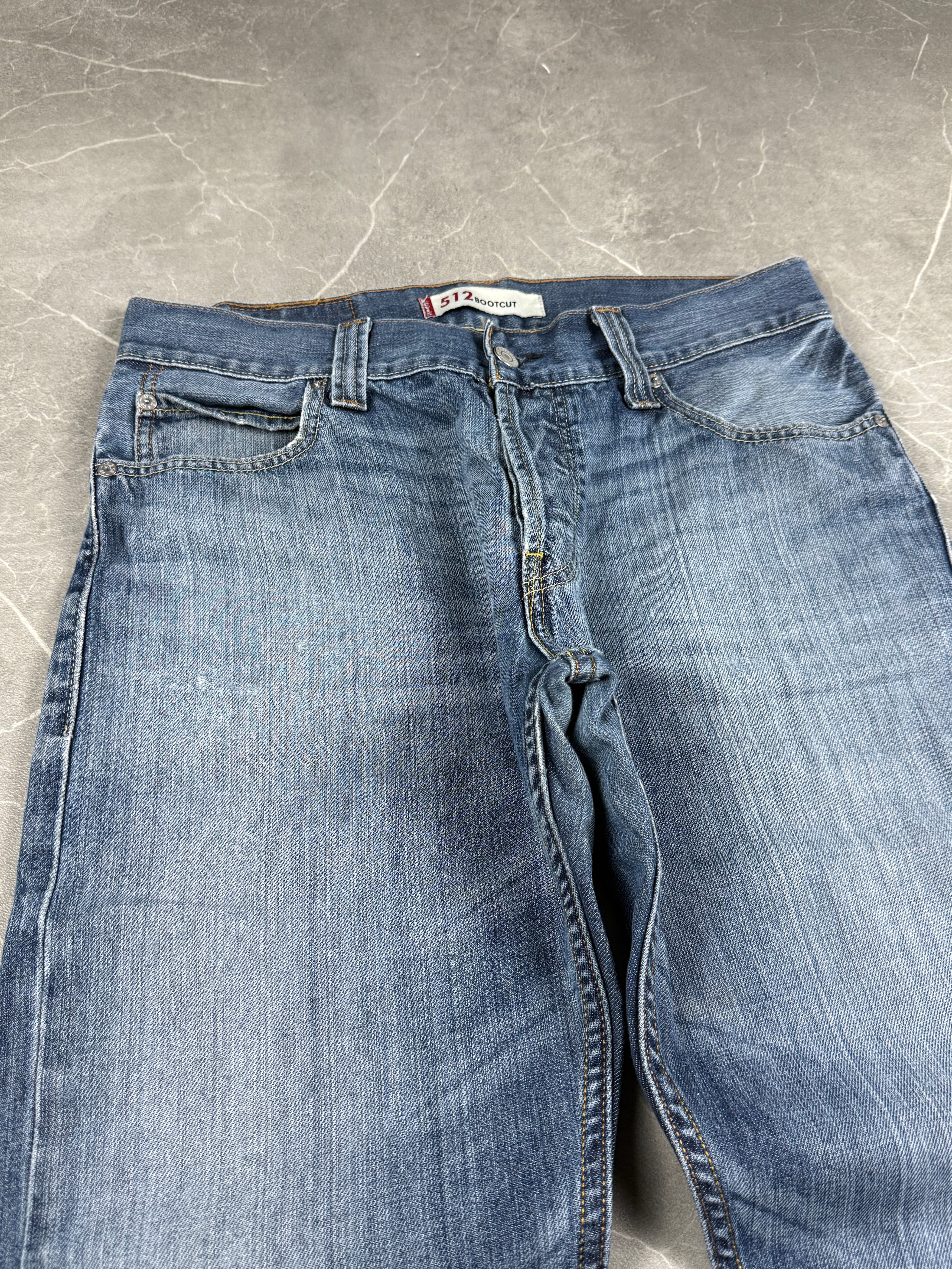 Levi's washed bootcut jeans (SM)