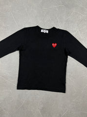 Comme des Garçons Play Small Red Heart Sweater (XXS)