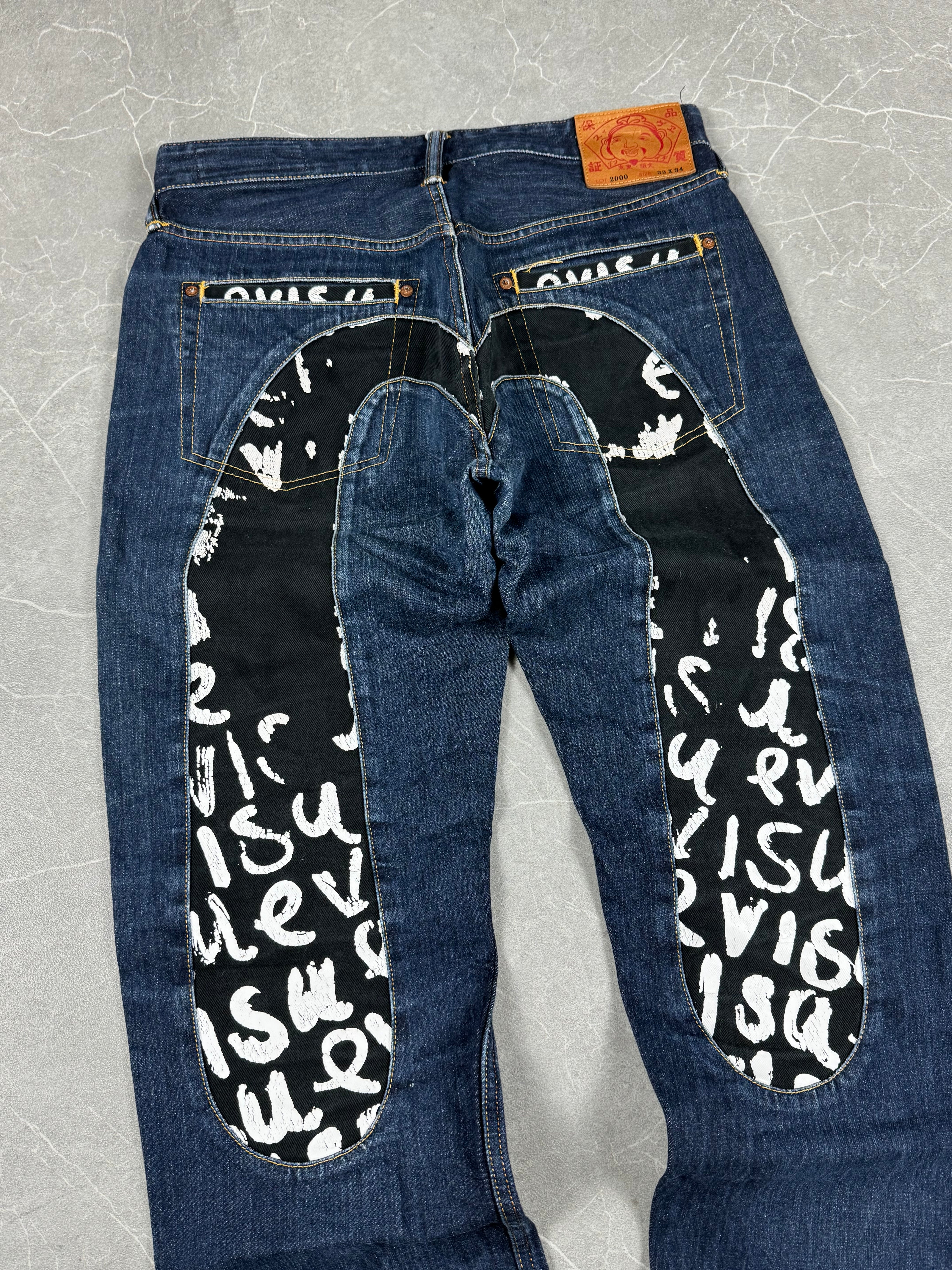 Evisu Big Logo Jeans (S)
