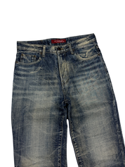 Crazy washed Straight Jeans (S)