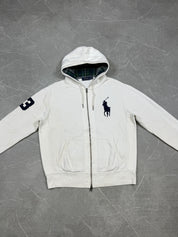 Ralph Lauren Big Pony Checked Hood Zipper (S)
