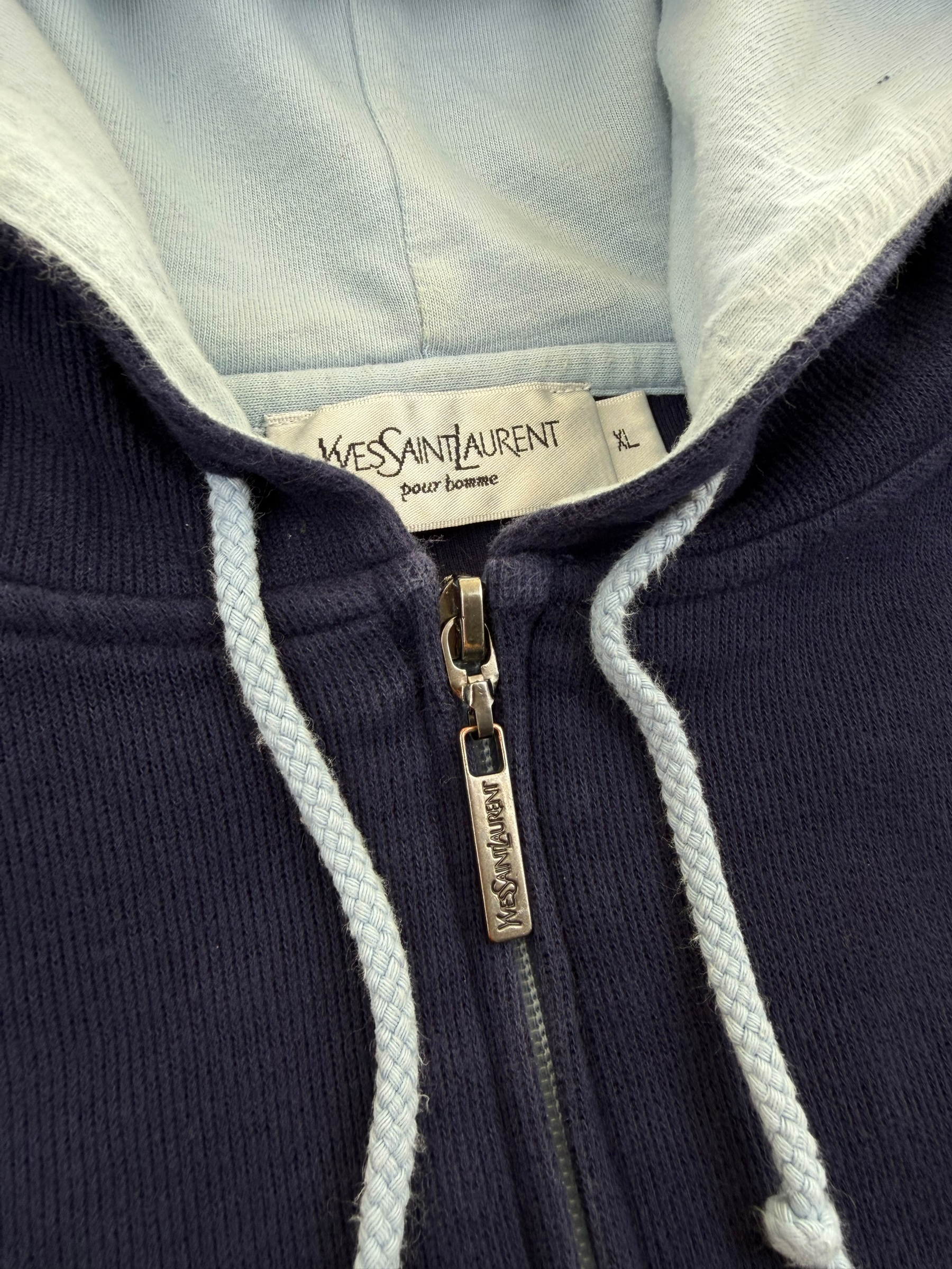 YSL Vintage Zip Hoodie (L)