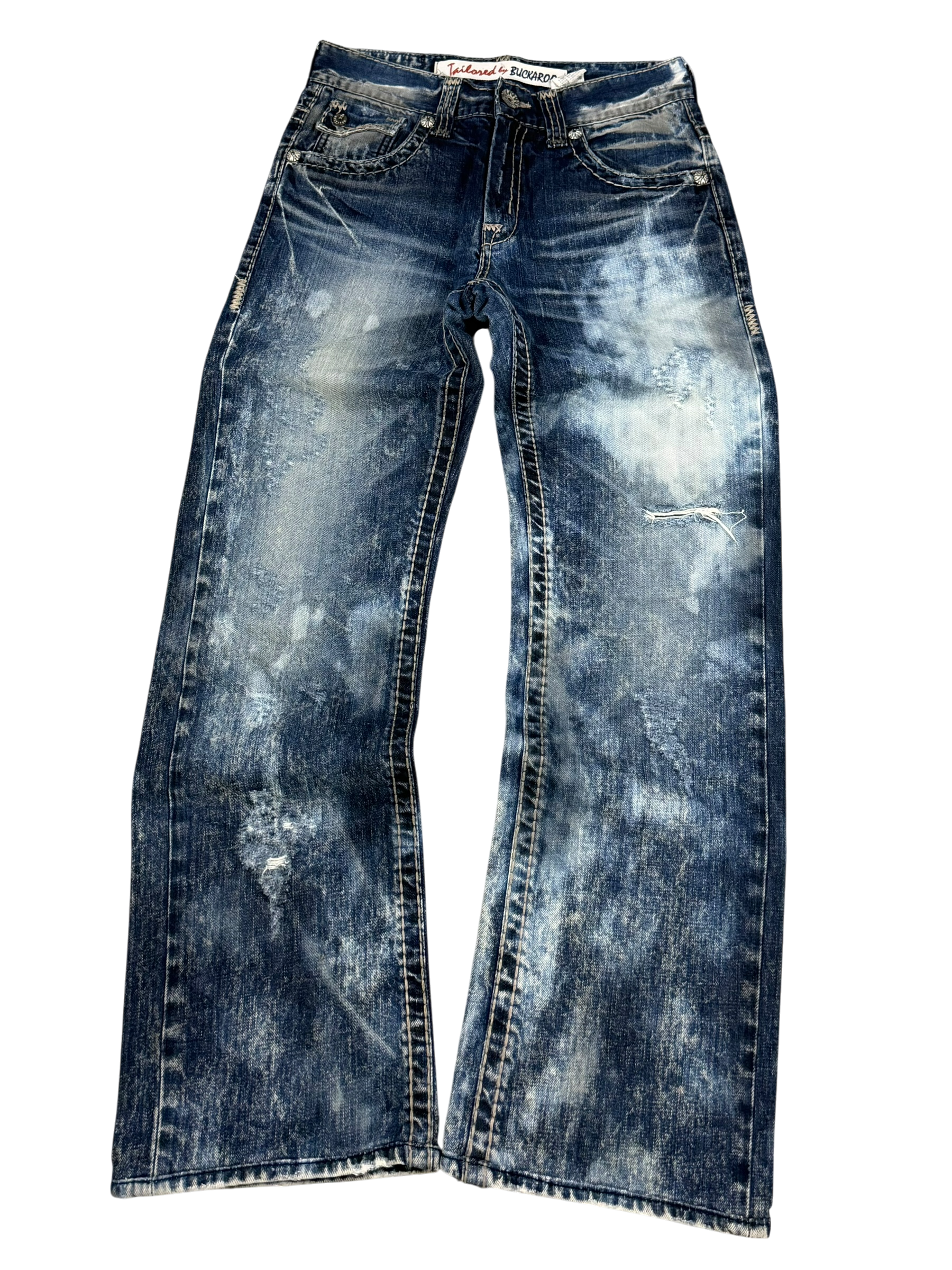 Crazy washed Straightfit Jeans (XS)