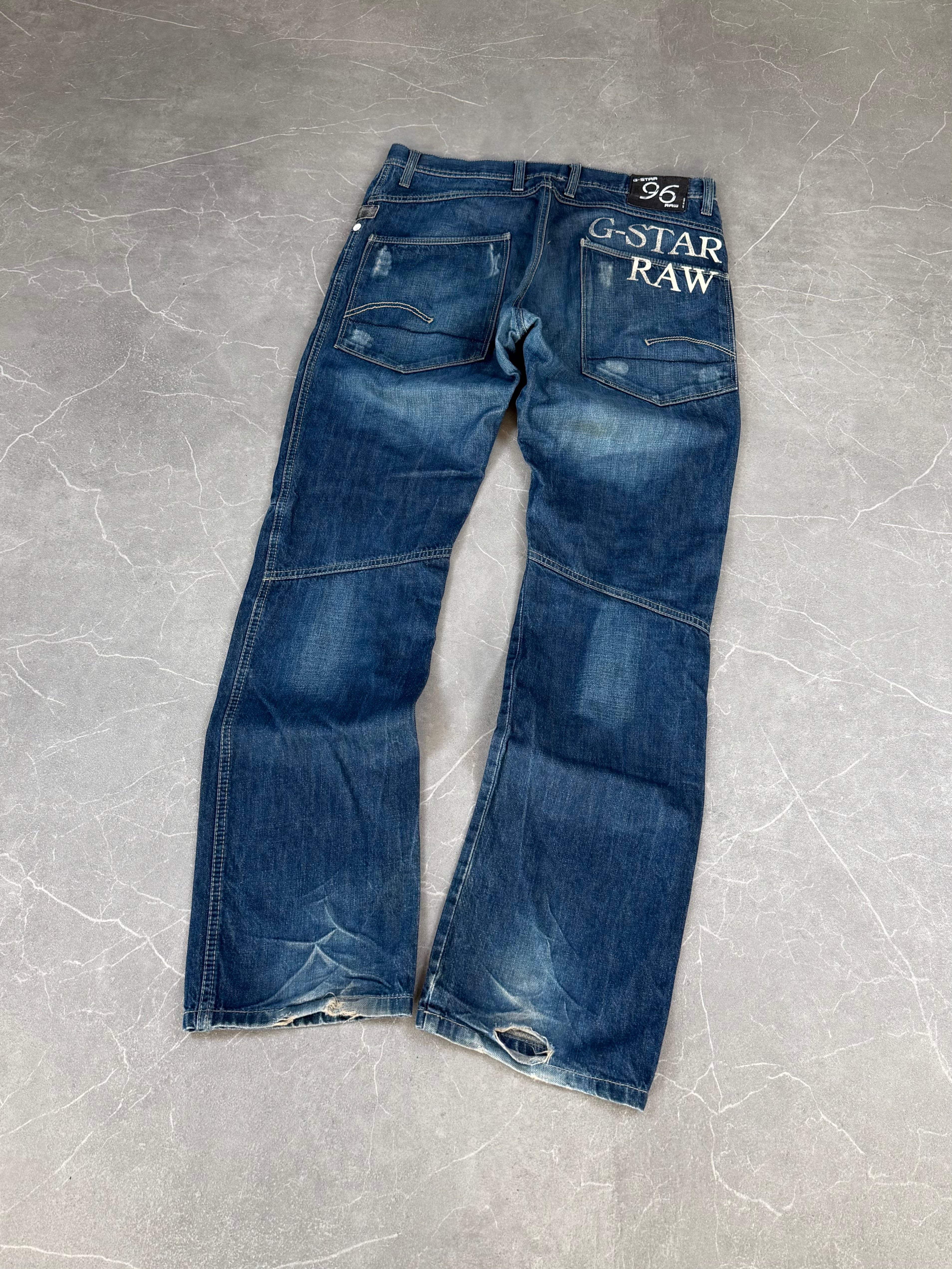 G-star vintage washed jeans (L)