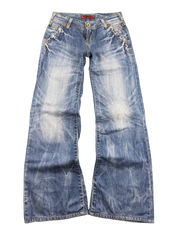 Ultra washed Bootcut Jeans (XXS)