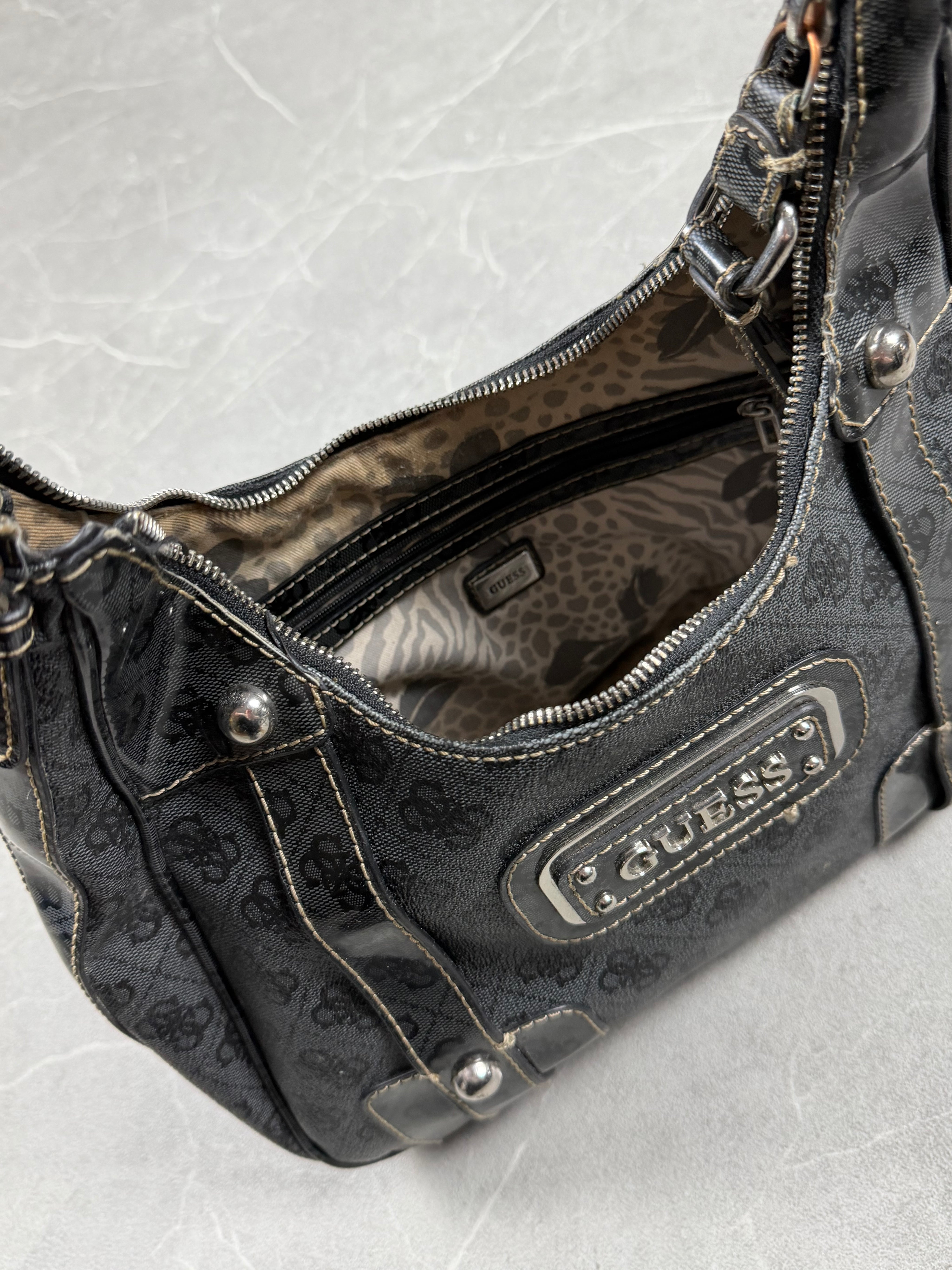 Vintage Guess Monogram Bag