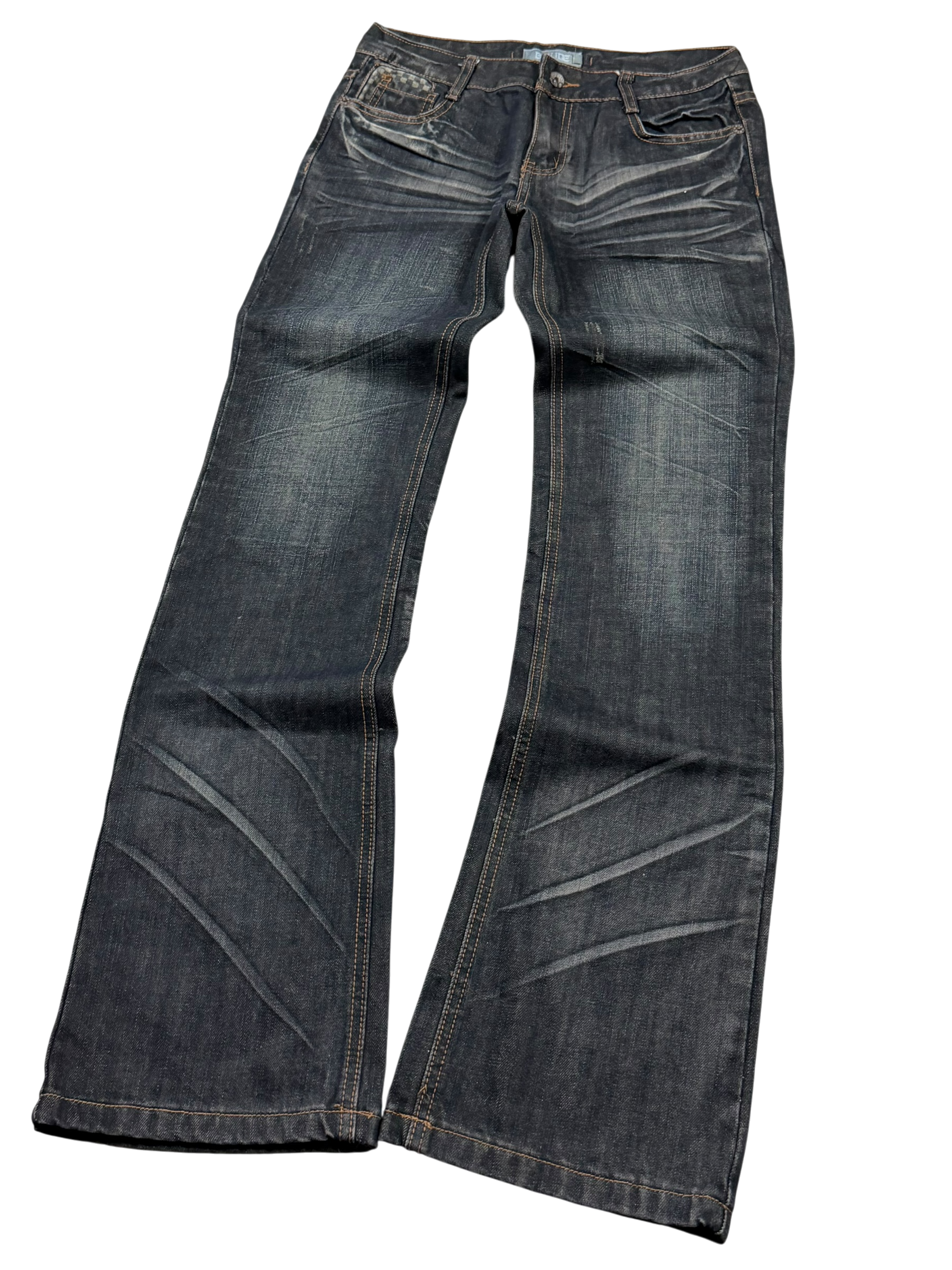 Washed Bootcut Jeans (XS)