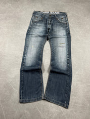 Vintage washed Straight Jeans (S-M)