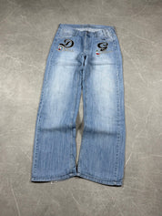 Dolce Gabbana Big Logo Italia Baggy Jeans (M)
