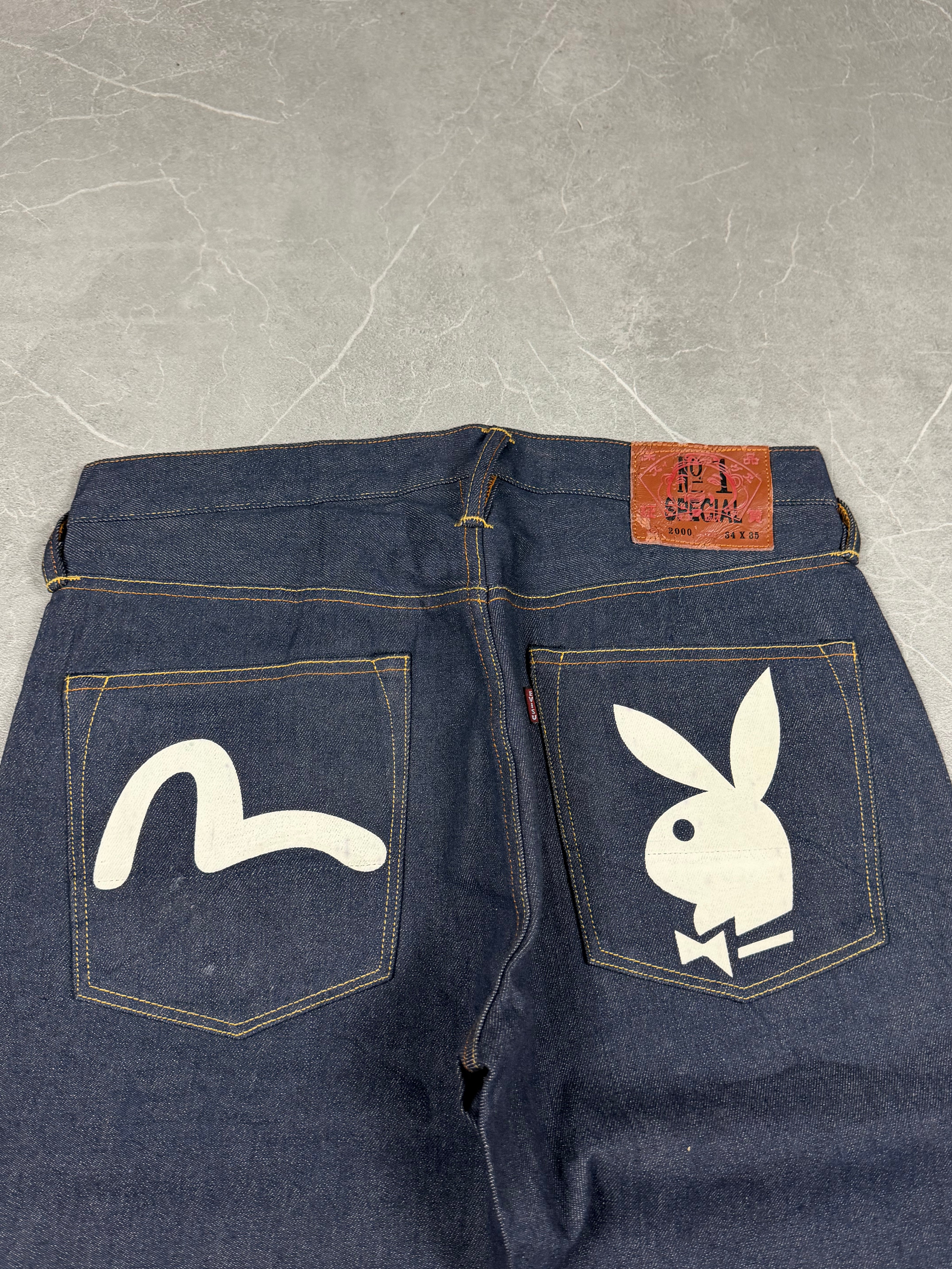 Evisu X Playboy Jeans (M)