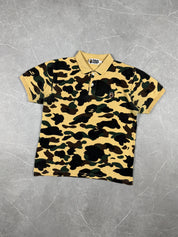 Bape 1st Camo Ape Head Poloshirt (S)