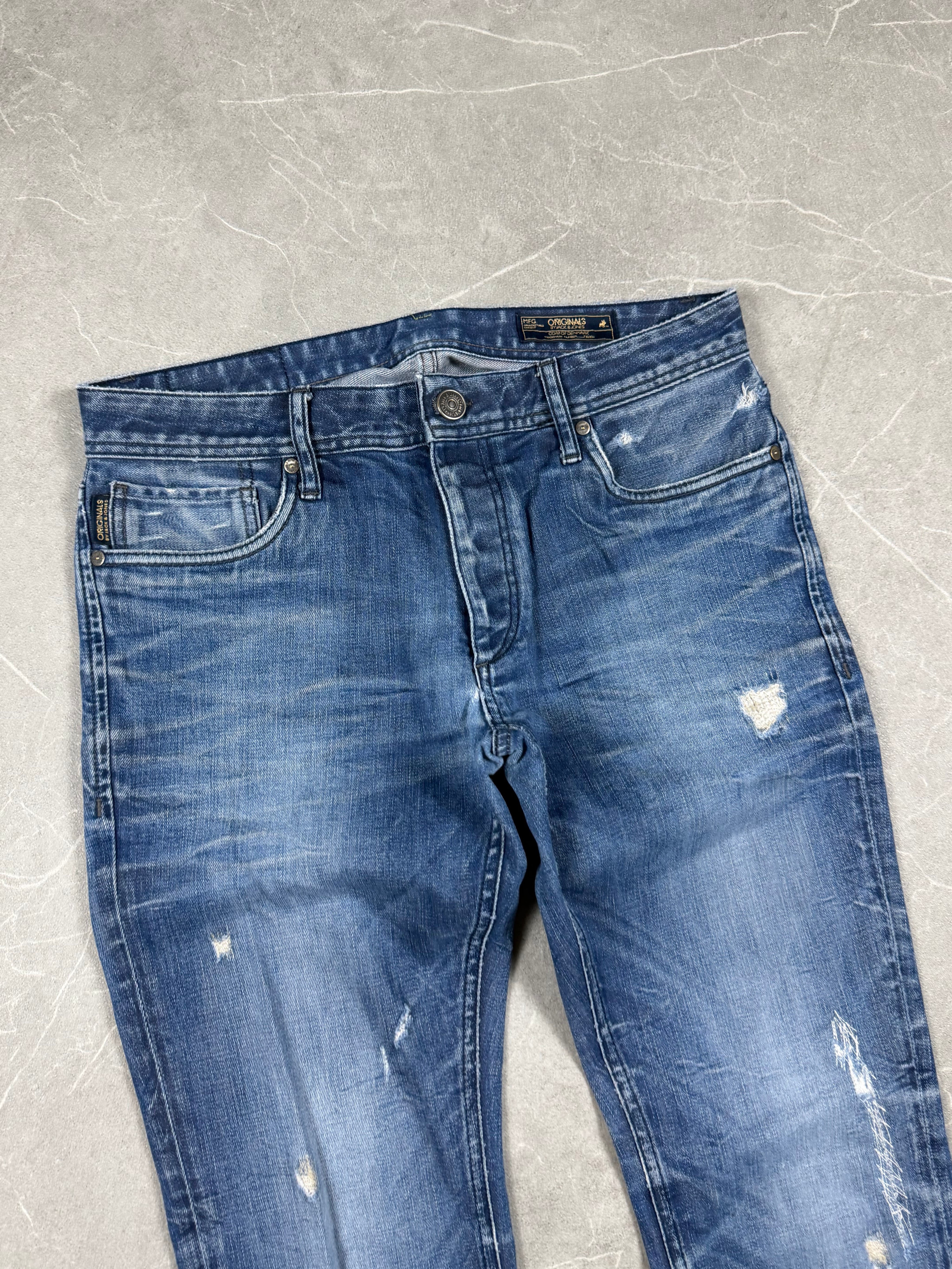 Vintage washed Slim Jeans (XS-S)