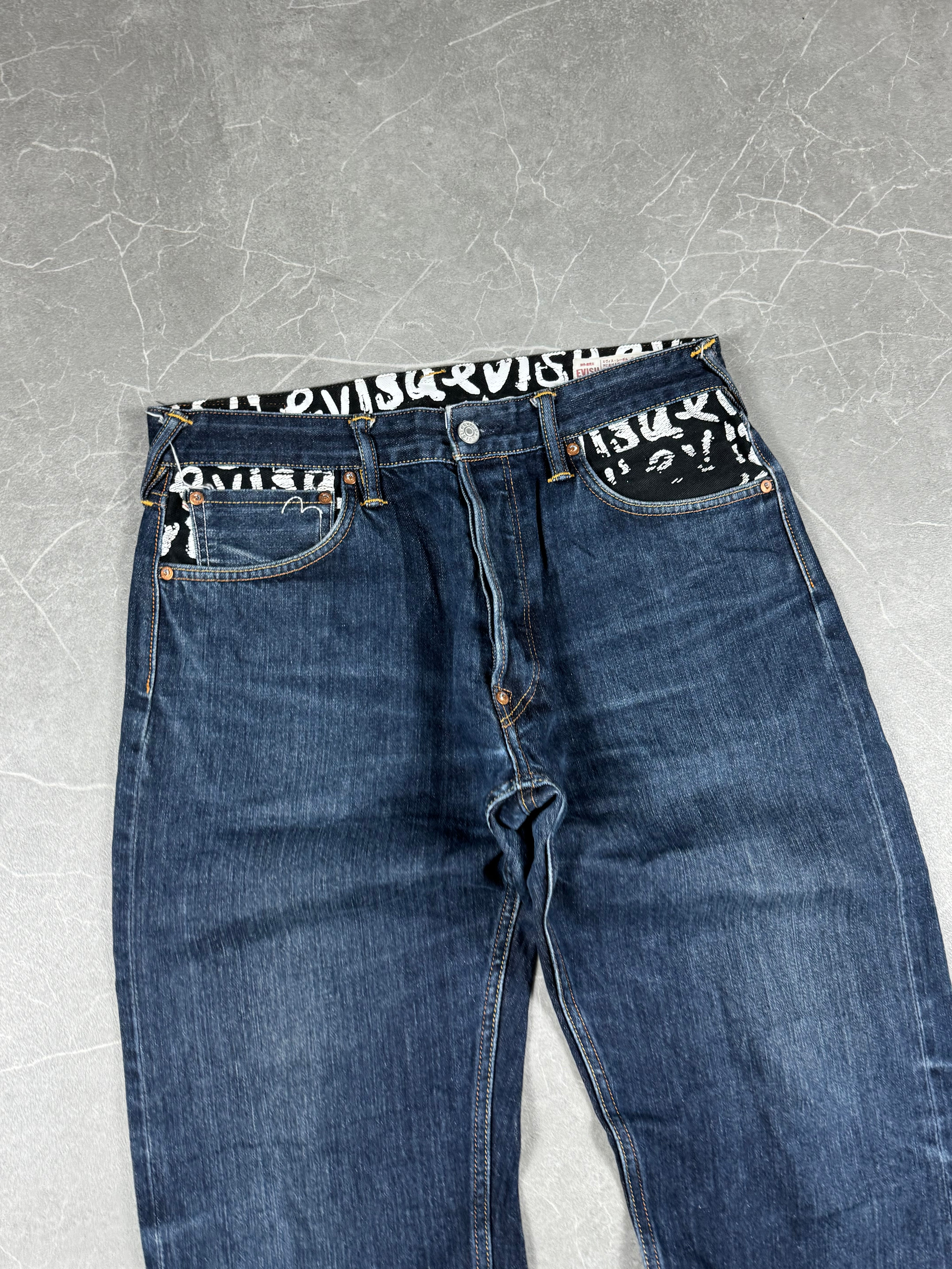 Evisu Big Logo Jeans (S)
