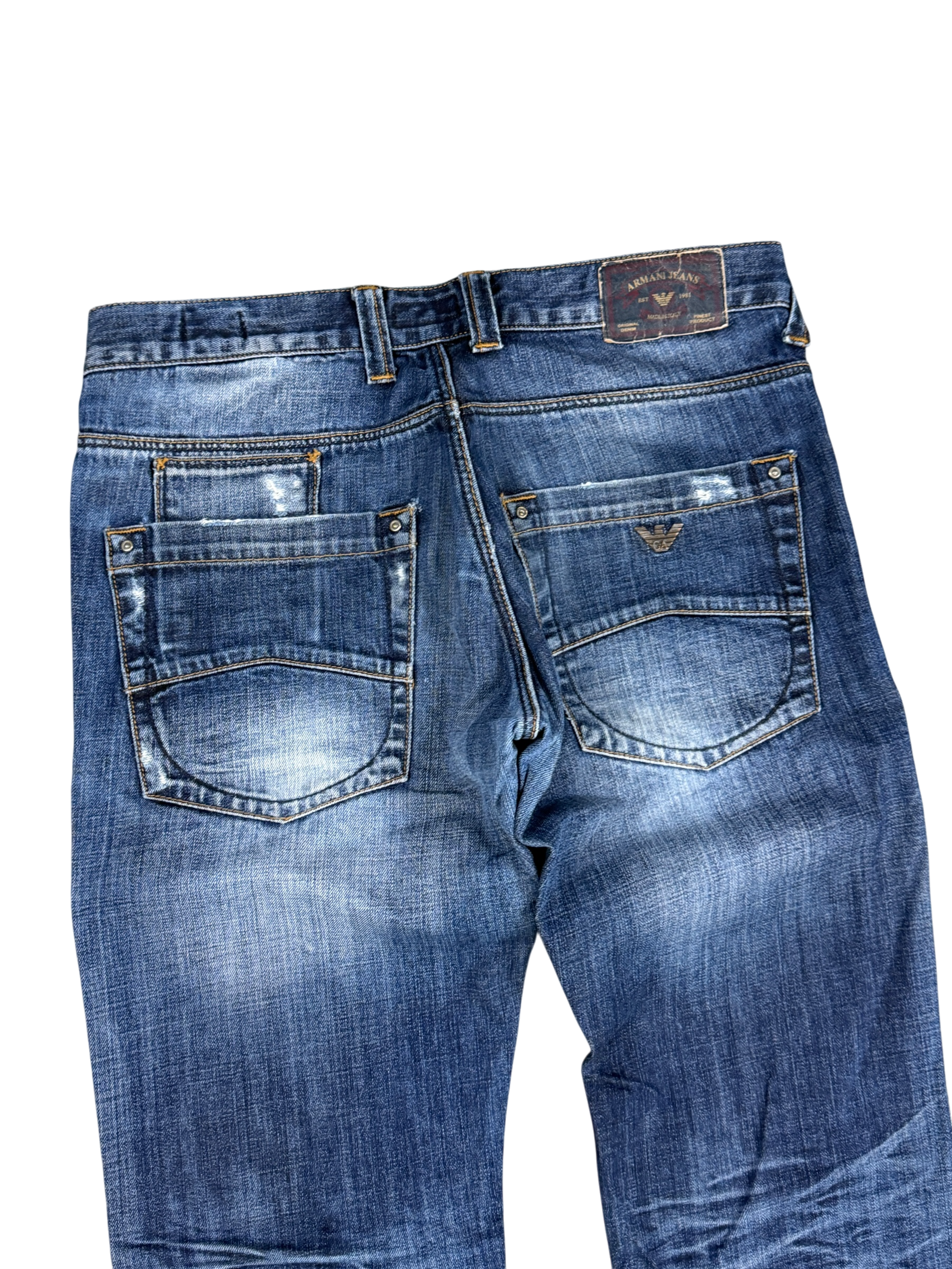Armani vintage washed Slim Jeans (S)