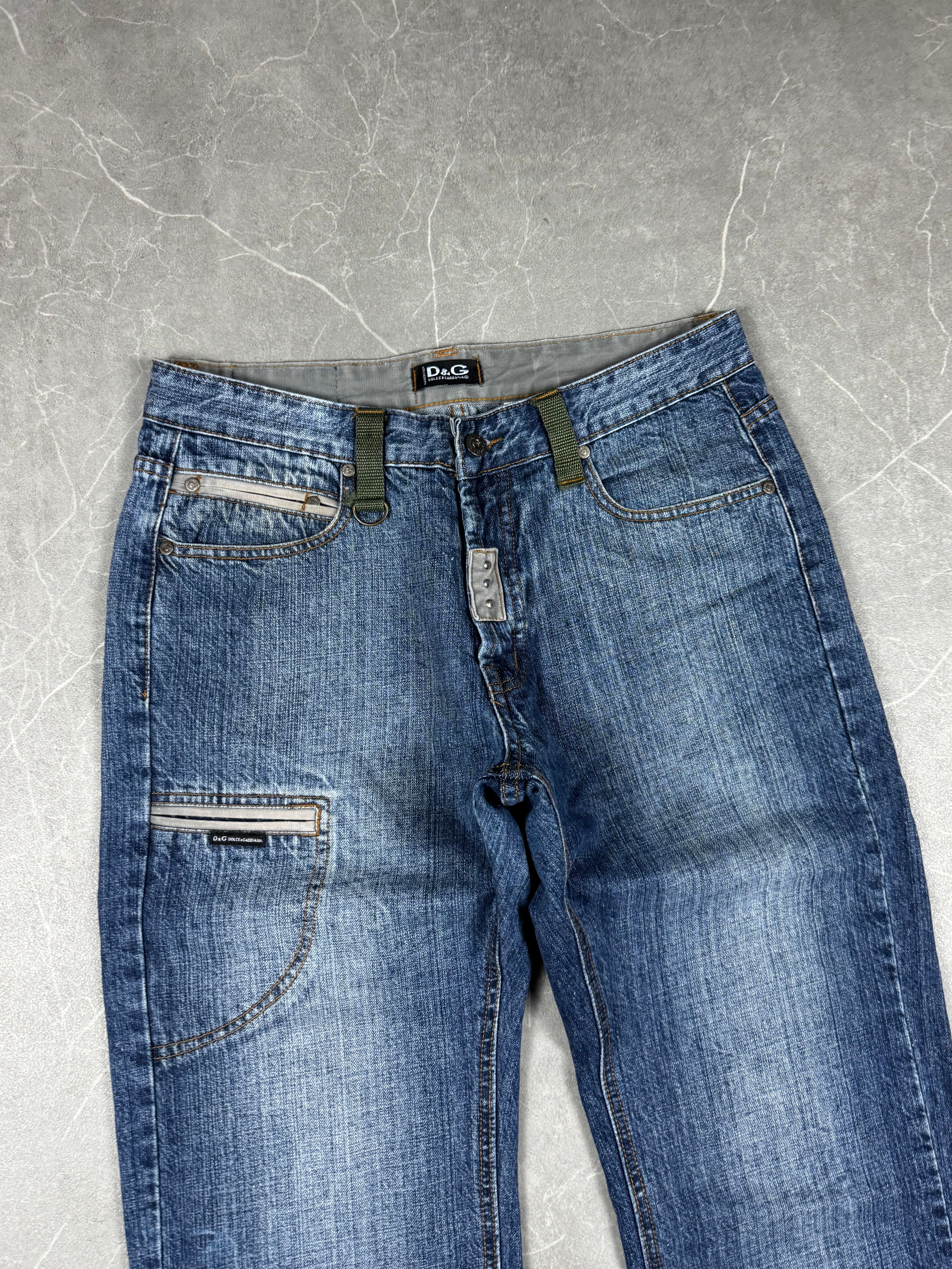 Dolce Gabbana Big Logo Jeans (S)
