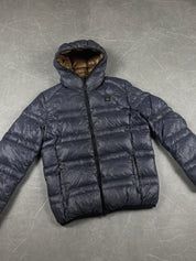 Blauer Puffer Jacke (S)