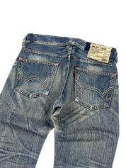 Washed Straightfit Jeans (XS-S)