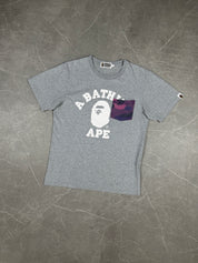 Bape camo College Pocket Slim-Tee (S)